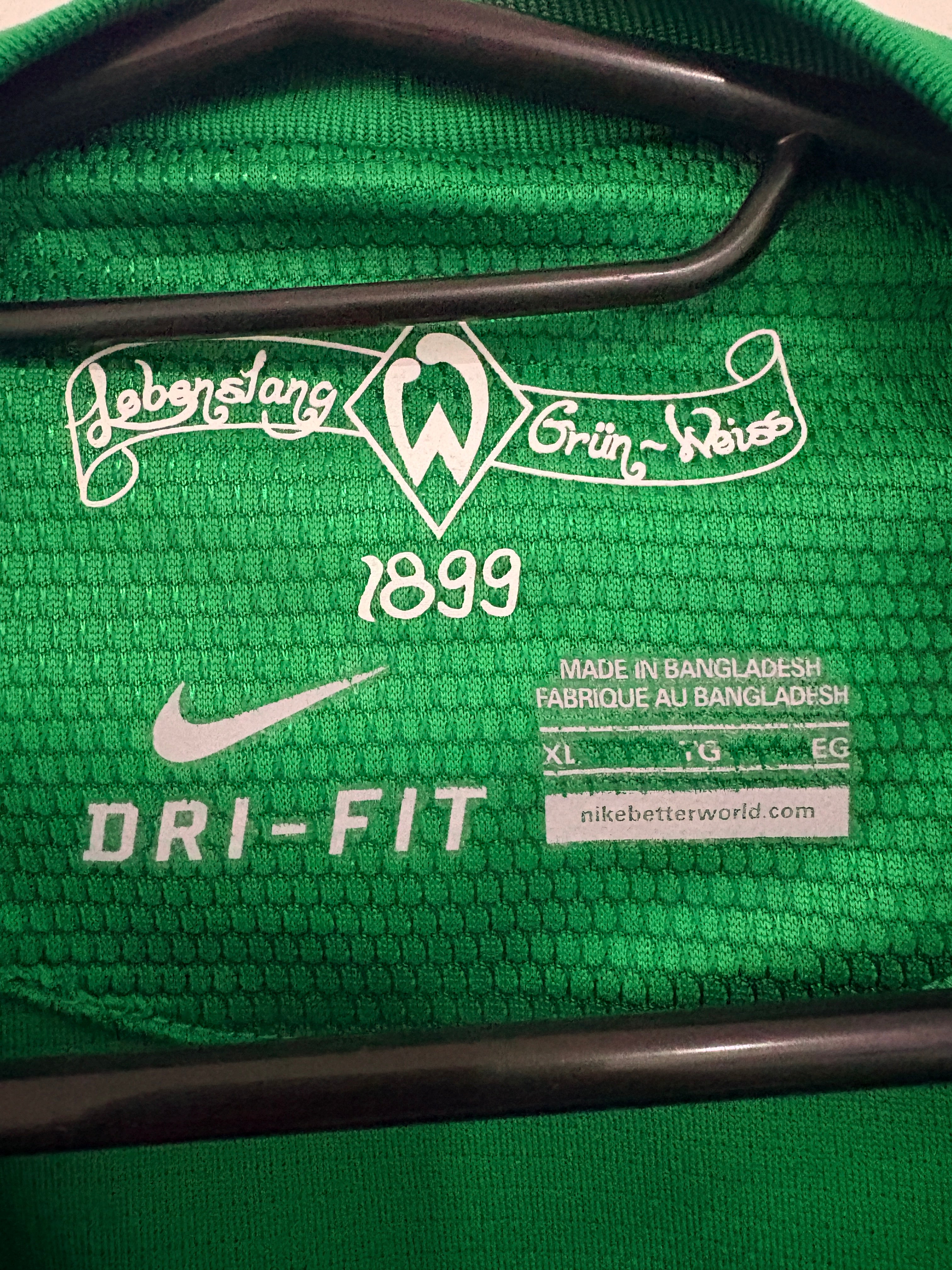 SV Werder Bremen Trikot 2012/2013 XL #6 Kevin De Bruyne