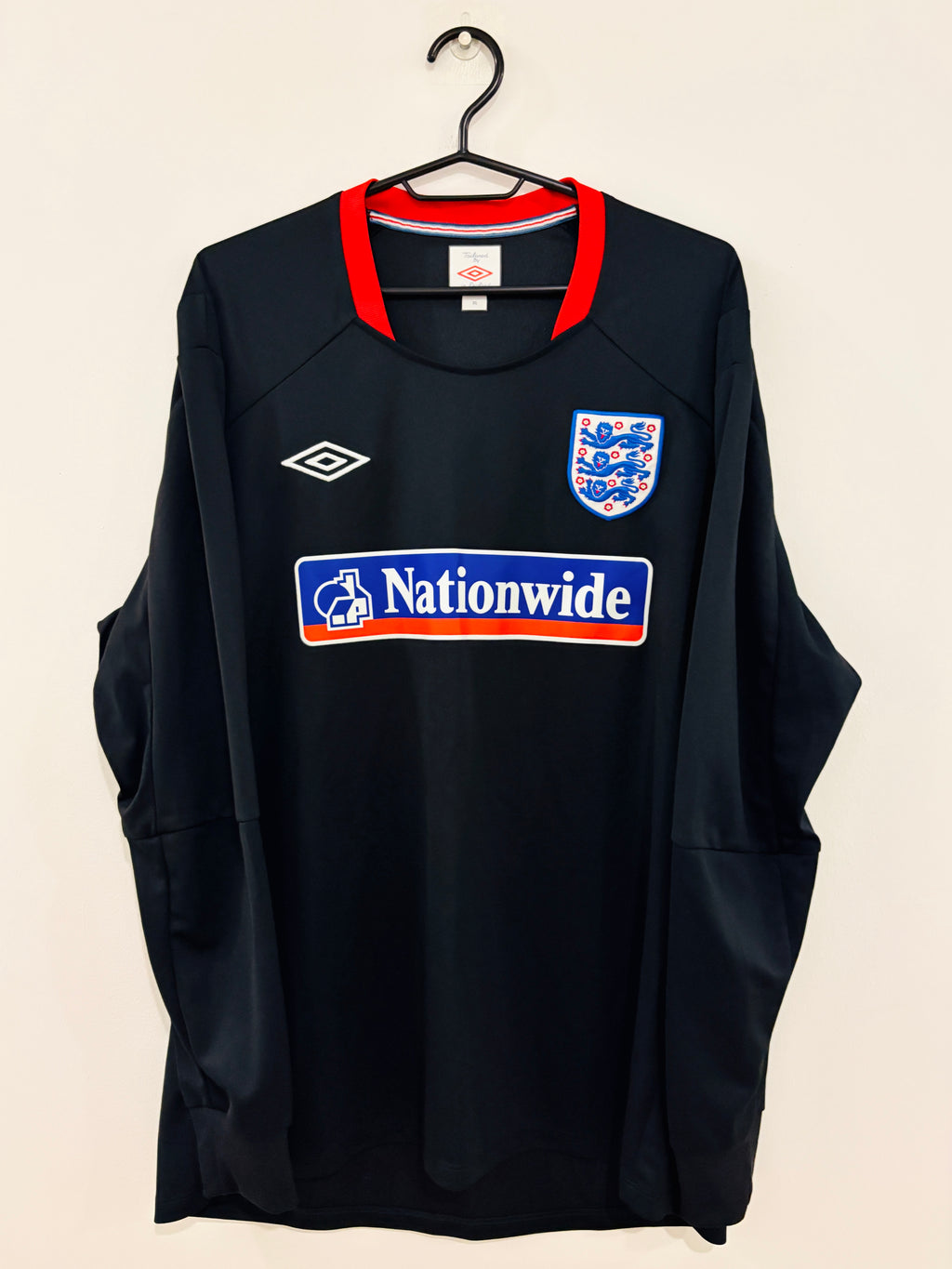England Training Trikot/Pullover/Langarm 2010/2011 XL