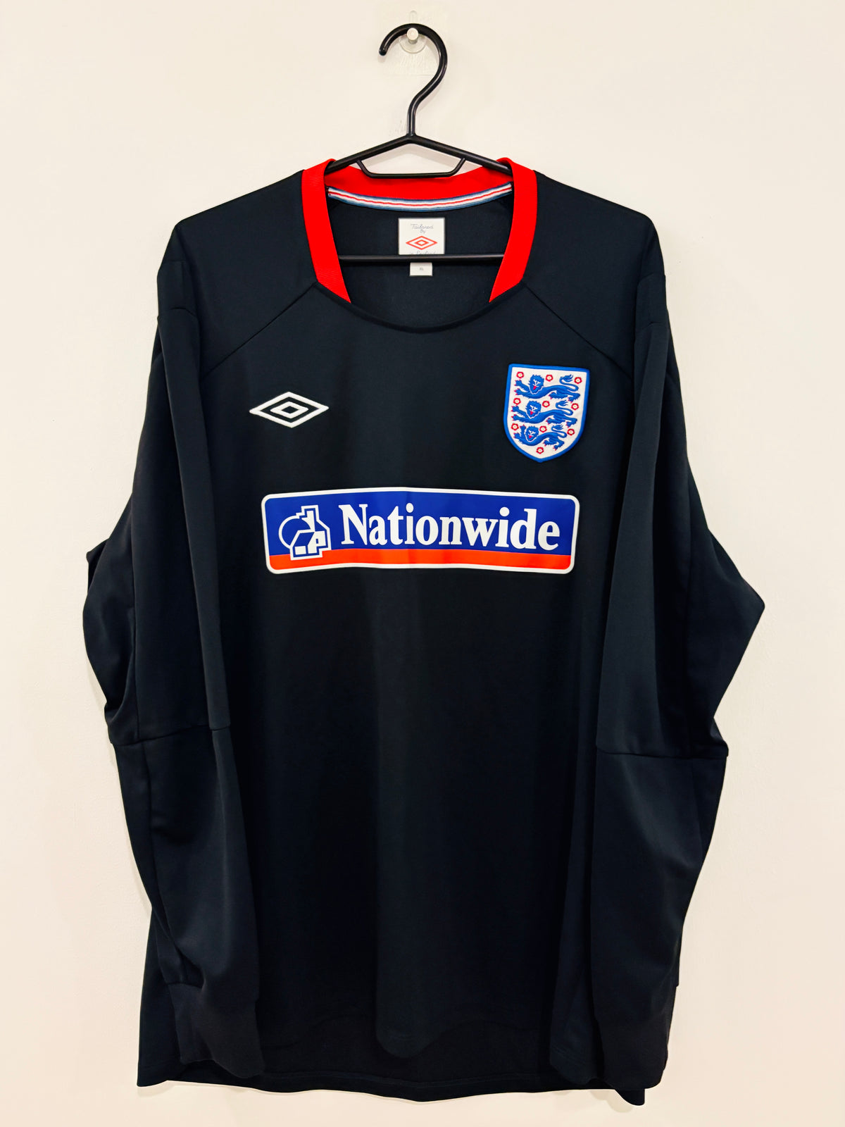 England Training Trikot/Pullover/Langarm 2010/2011 XL