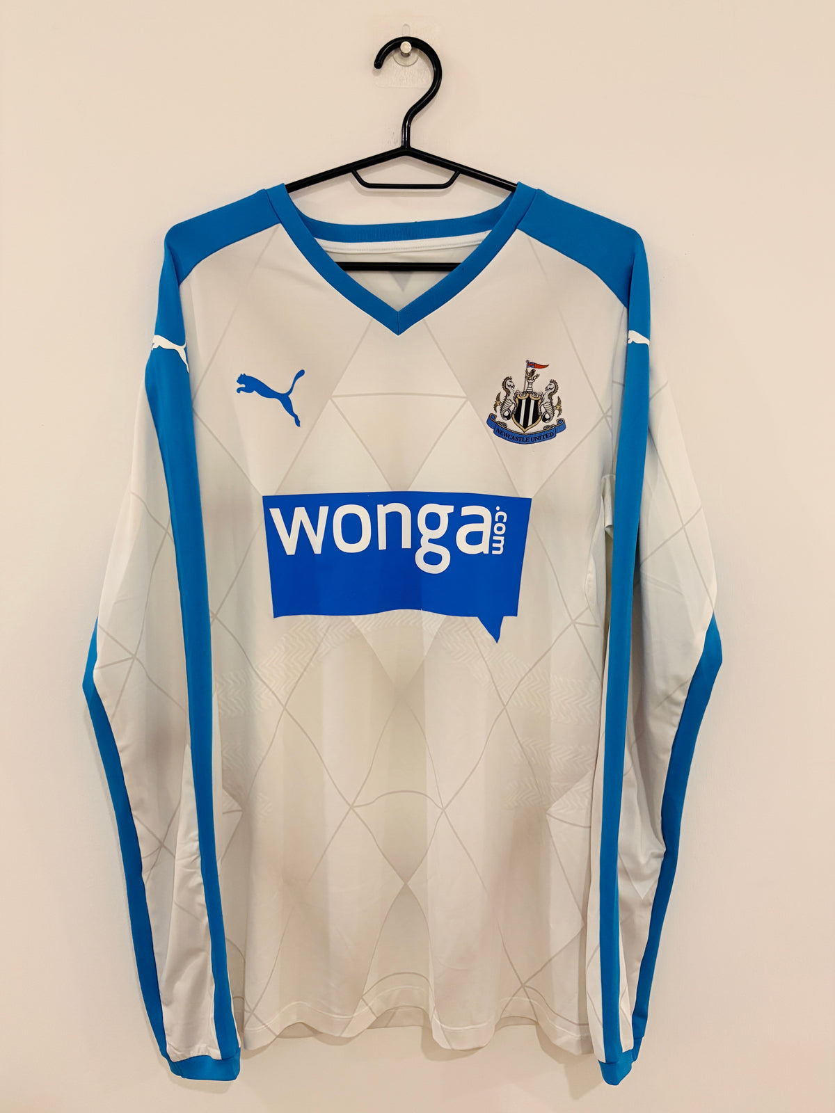 Newcastle United Auswärts Langarm Trikot 2015/2016 L #9 Papiss Cissé