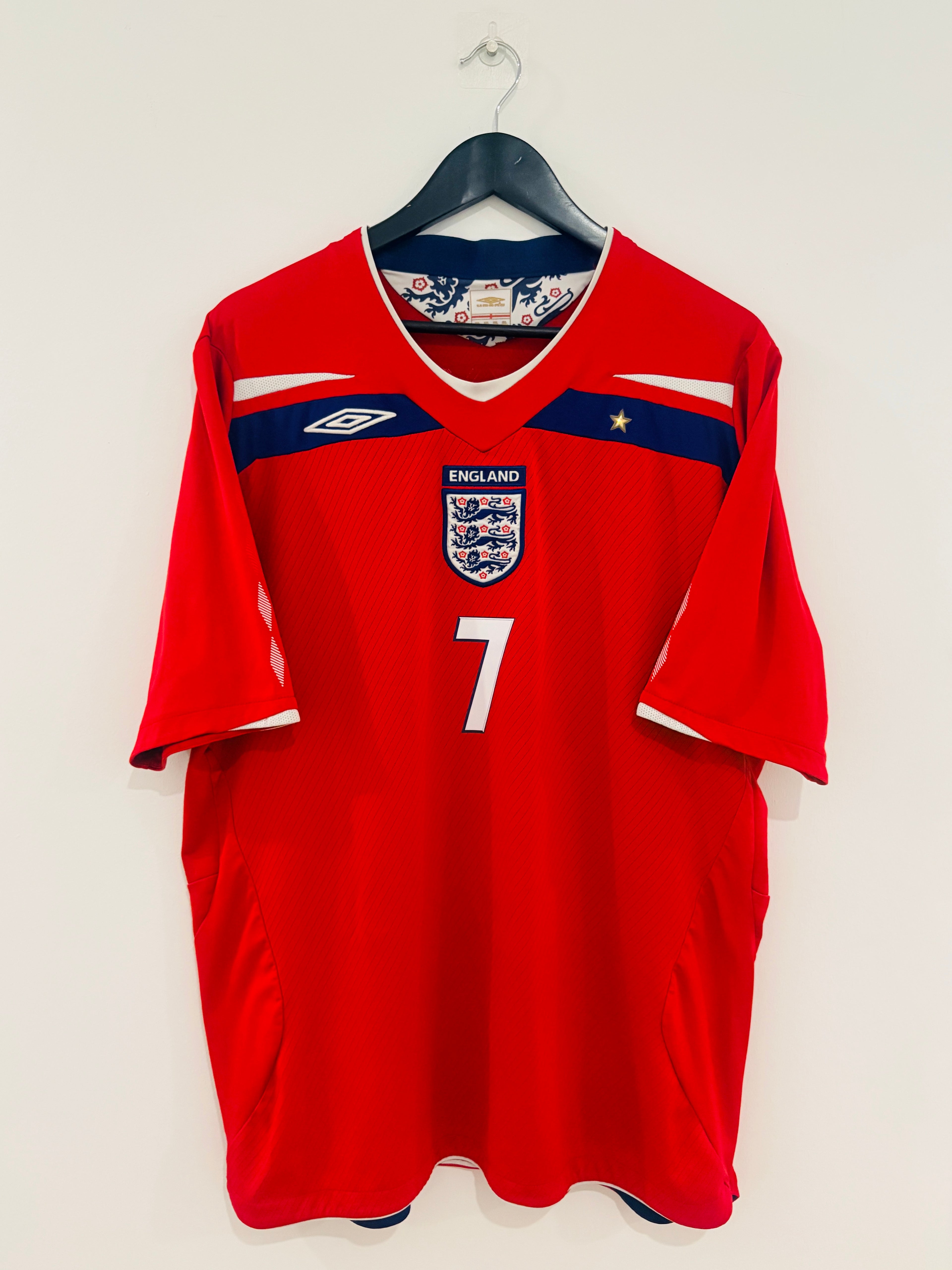 England Trikot 2008 XXL #7 David Beckham