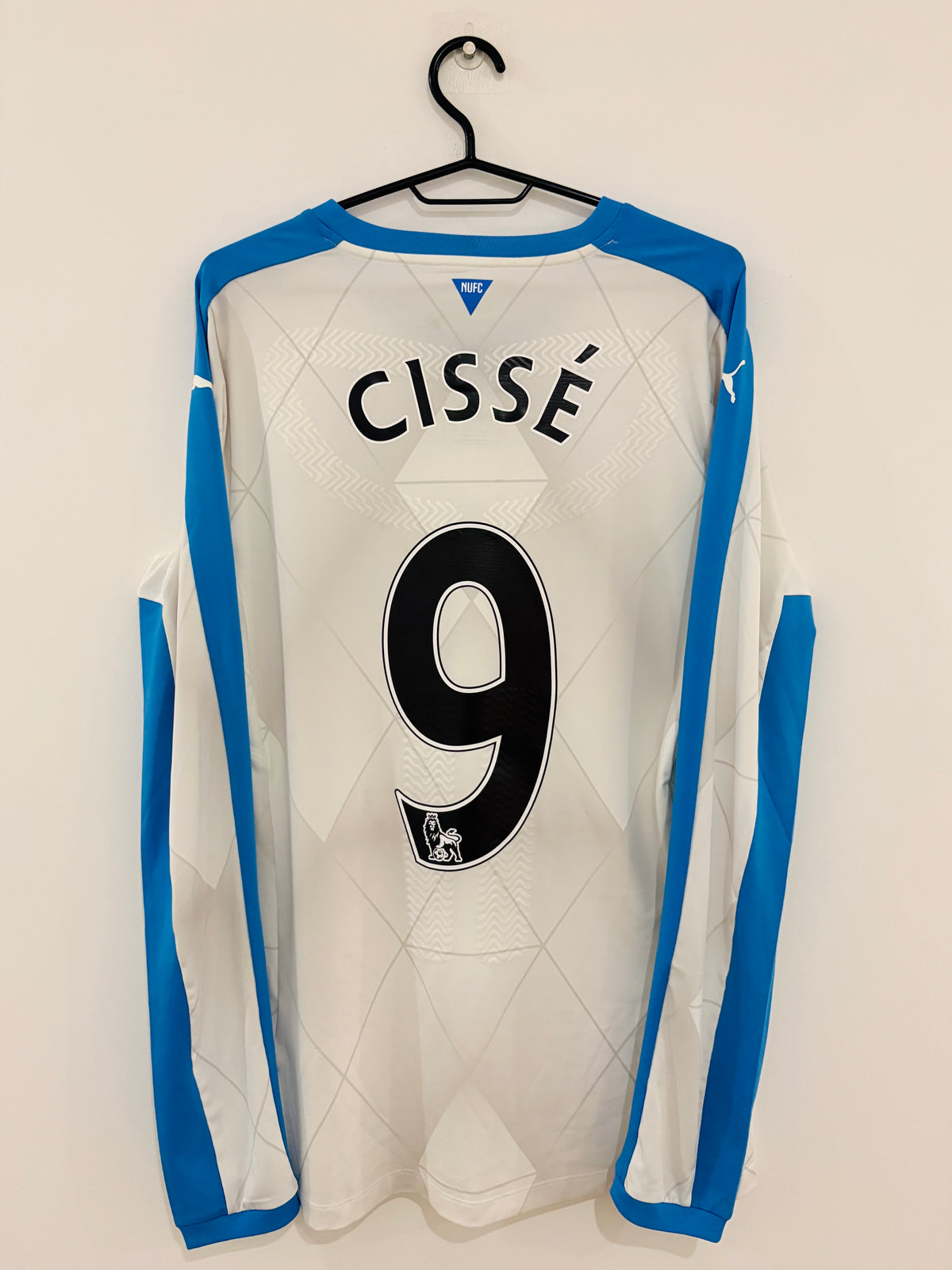 Newcastle United Auswärts Langarm Trikot 2015/2016 L #9 Papiss Cissé