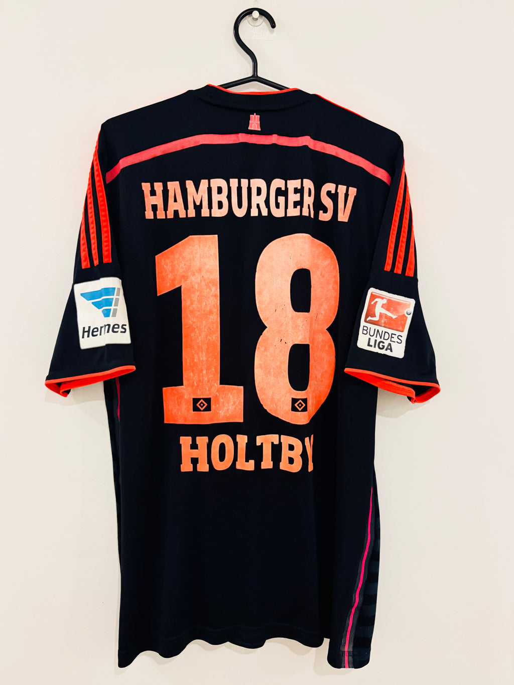 Hamburger SV/HSV Auswärts Trikot 2014/2015 L #18 Lewis Holtby