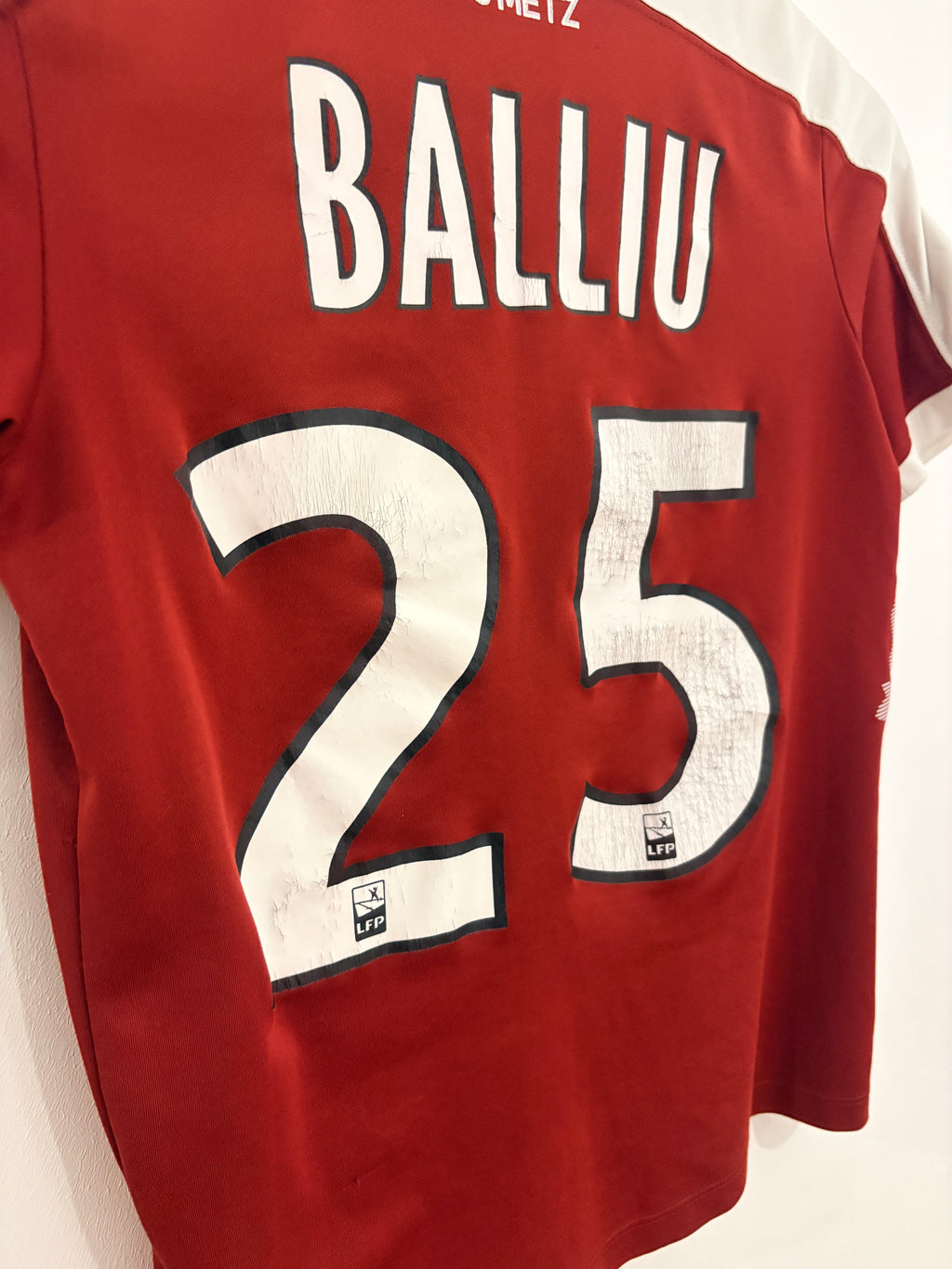 FC Metz Heim Trikot 2016/2017 Kinder-M #25 Ivan Balliu