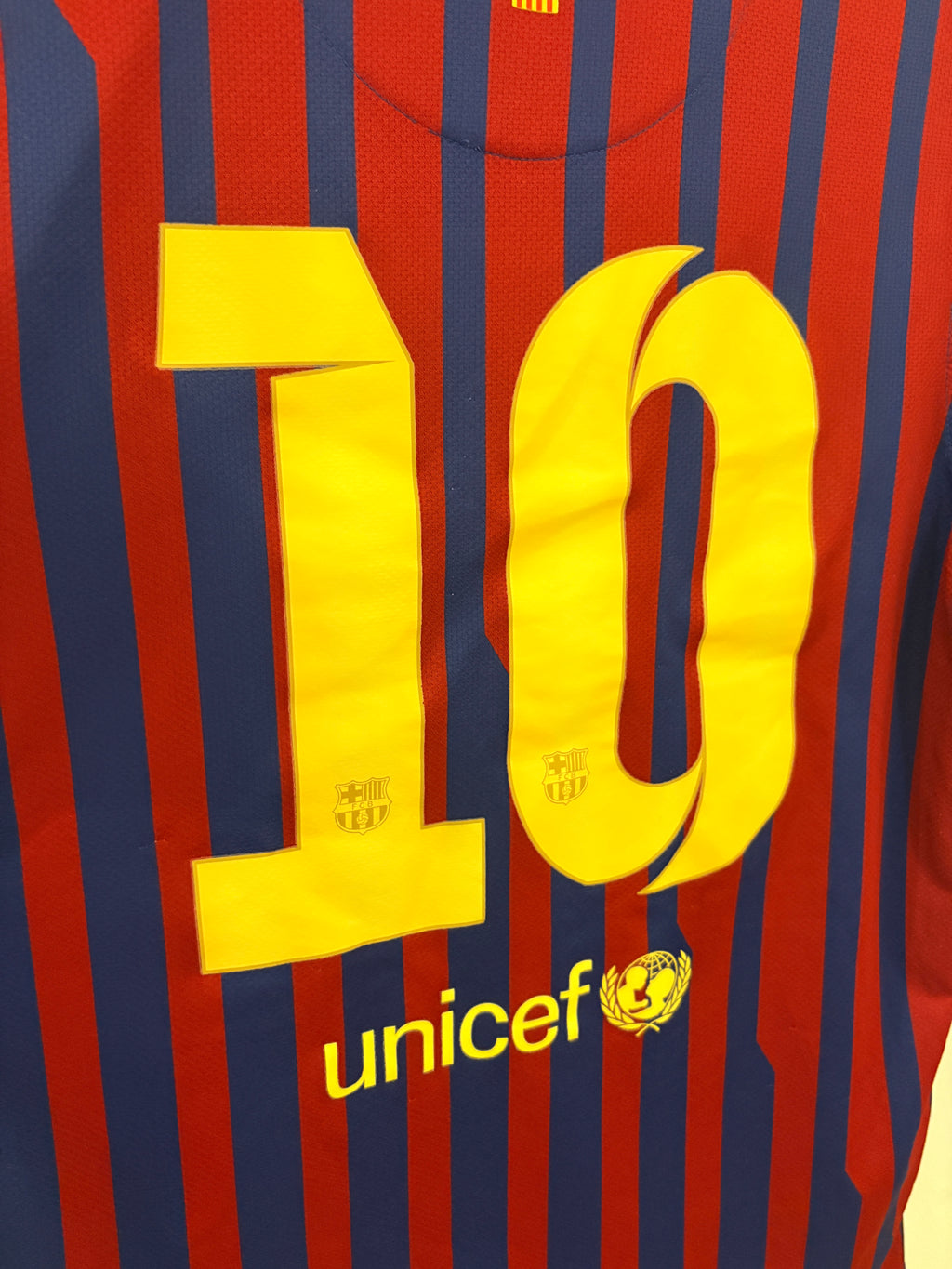 FC Barcelona Heim Trikot 2011/2012 S / Kinder-XL #10