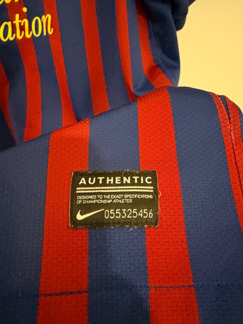 FC Barcelona Heim Trikot 2011/2012 S / Kinder-XL #10