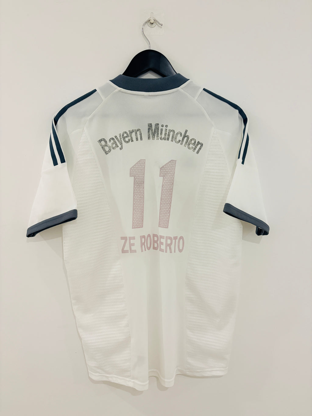 FC Bayern München Auswärts Trikot 2002/2003 M #11 Ze Roberto