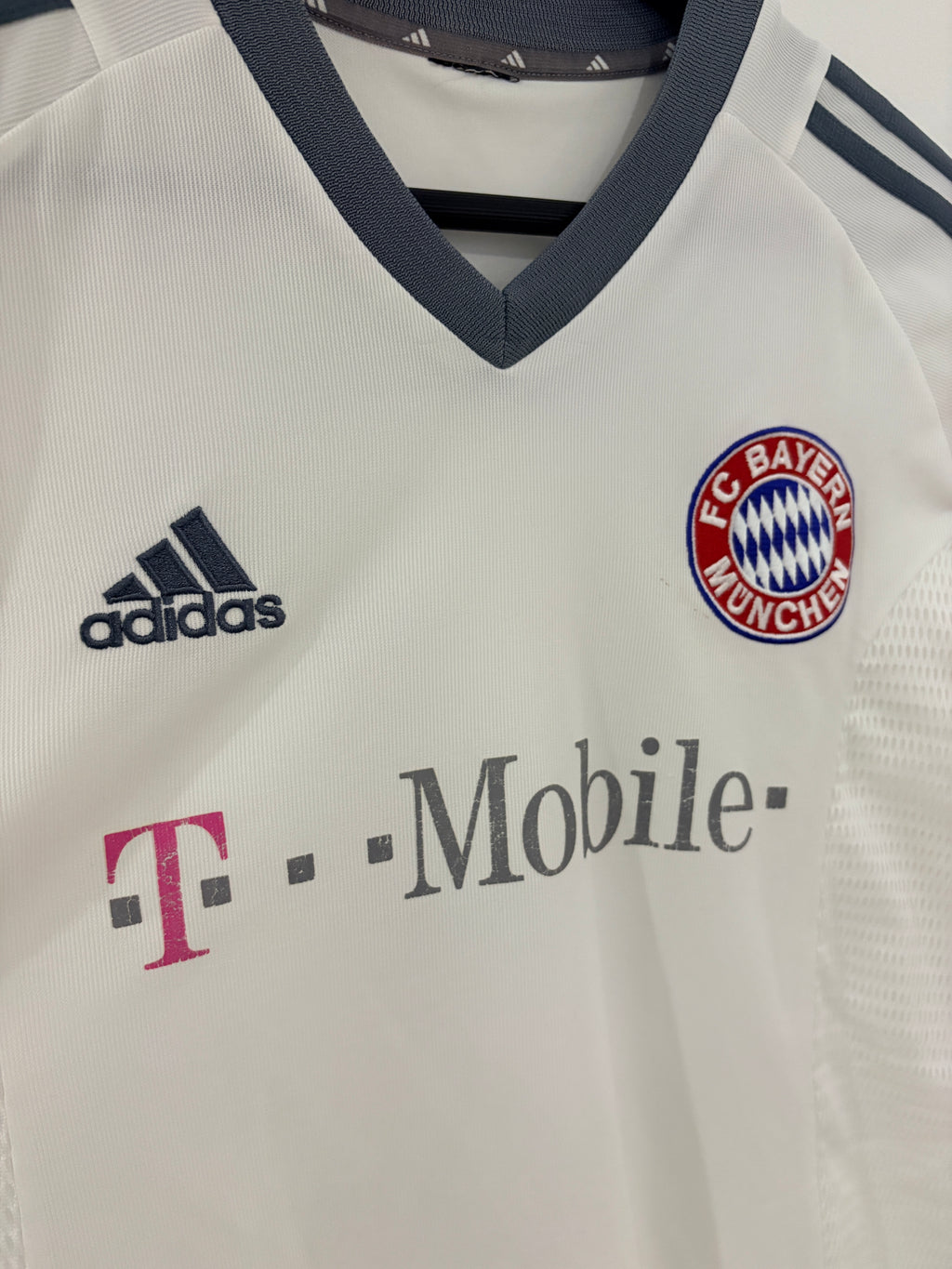 FC Bayern München Auswärts Trikot 2002/2003 M #11 Ze Roberto