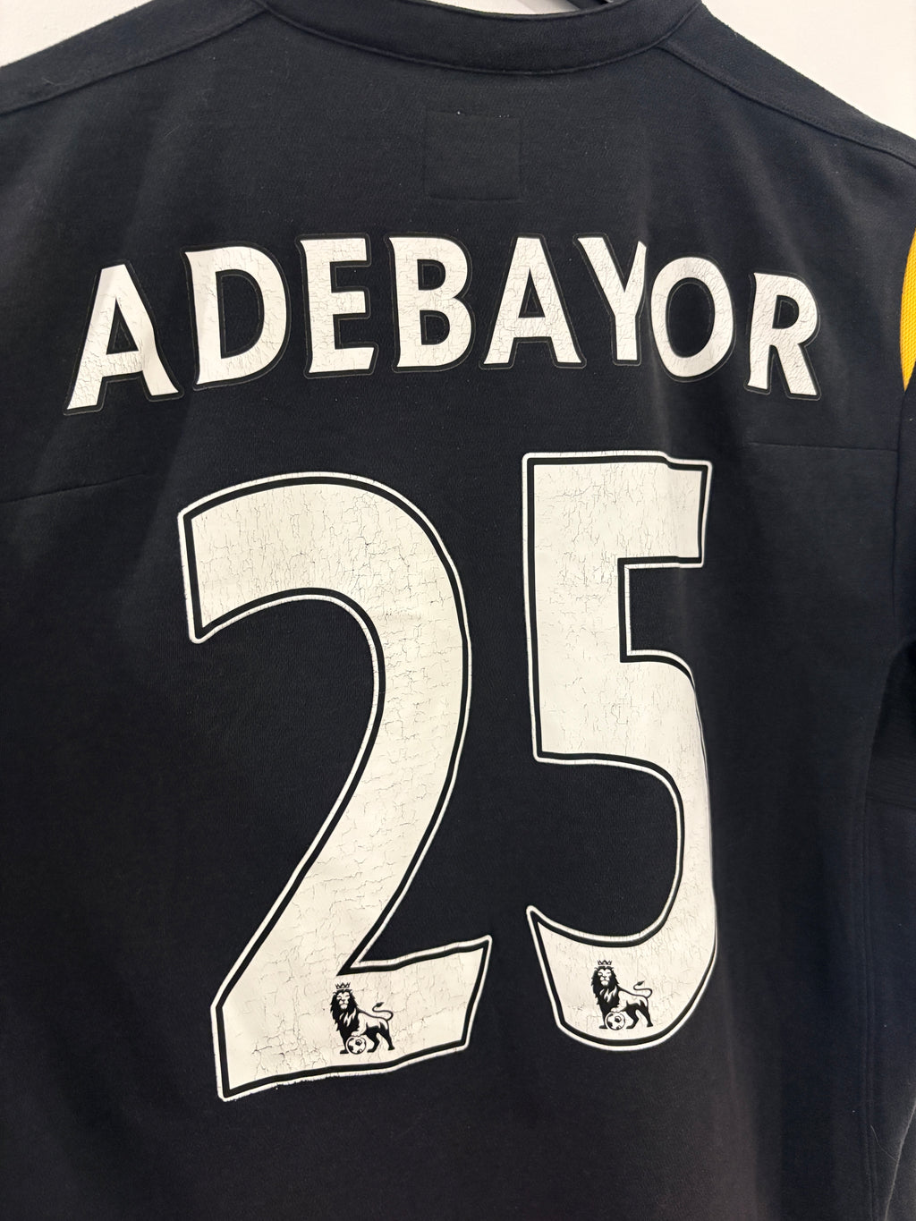 Manchester City Auswärts Trikot 2009/2010 S #25 Emmanuel Adebayor