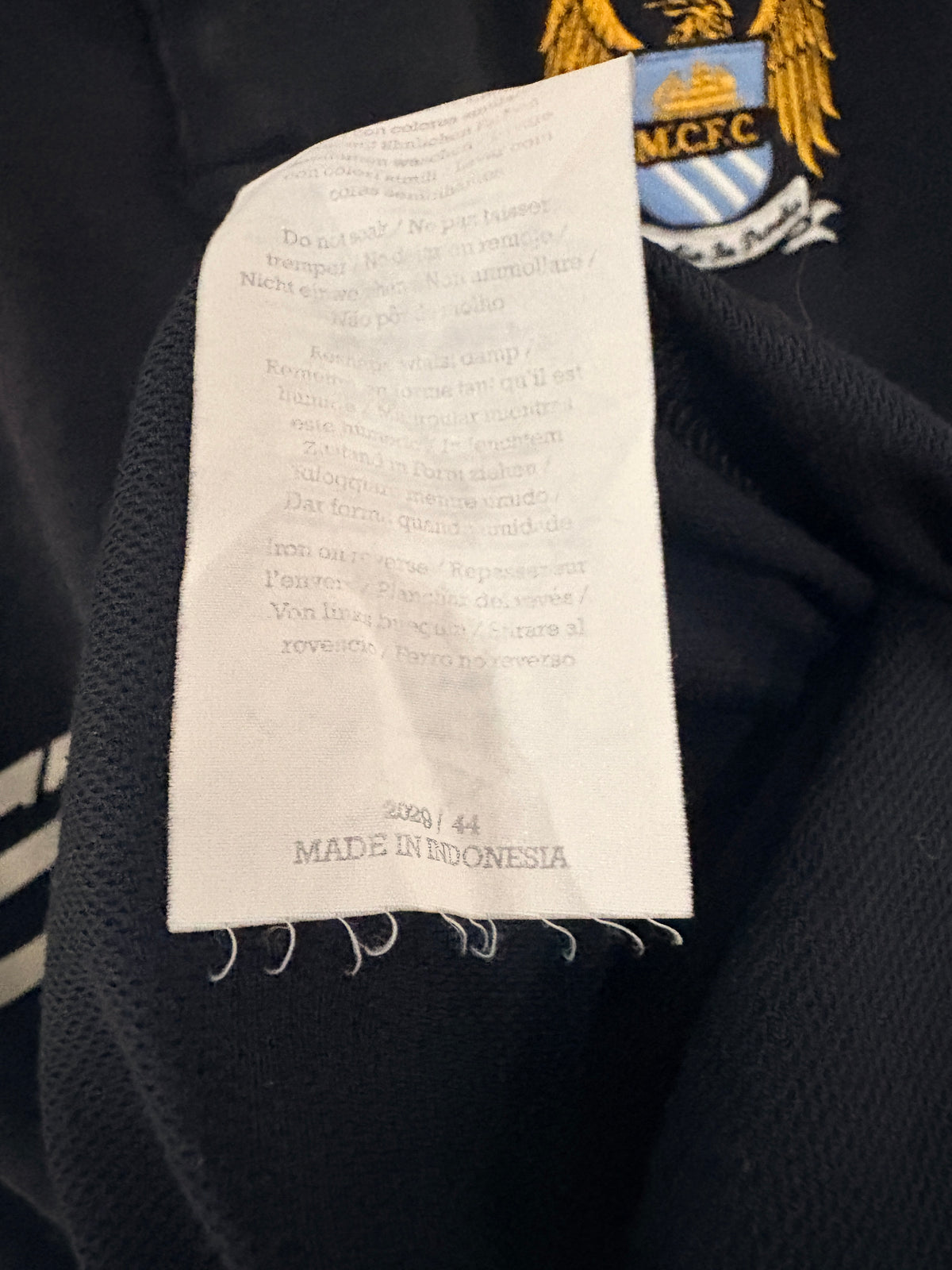 Manchester City Auswärts Trikot 2009/2010 S #25 Emmanuel Adebayor