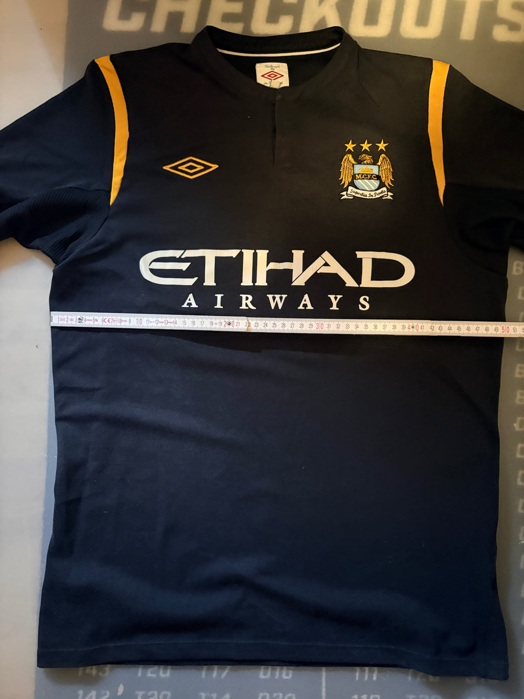 Manchester City Auswärts Trikot 2009/2010 S #25 Emmanuel Adebayor
