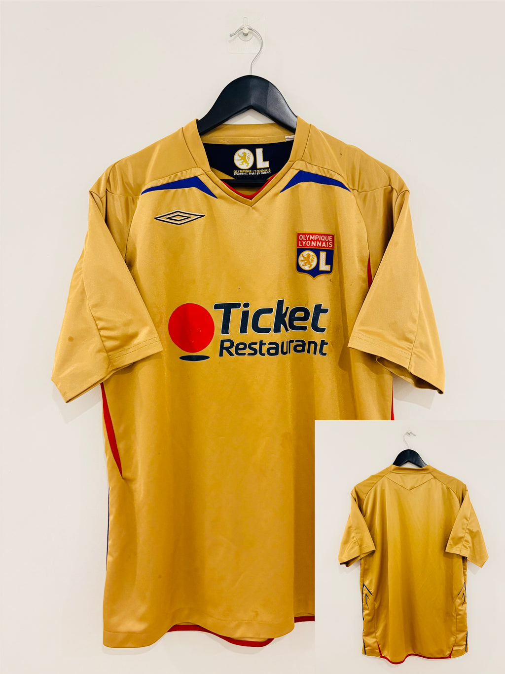 Olympique Lyon Auswärts Trikot 2007/2008 XL