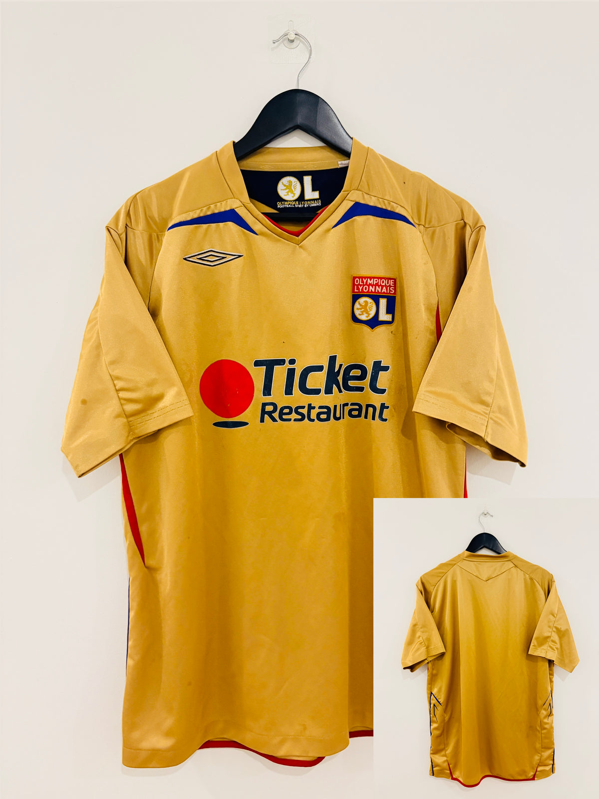 Olympique Lyon Auswärts Trikot 2007/2008 XL