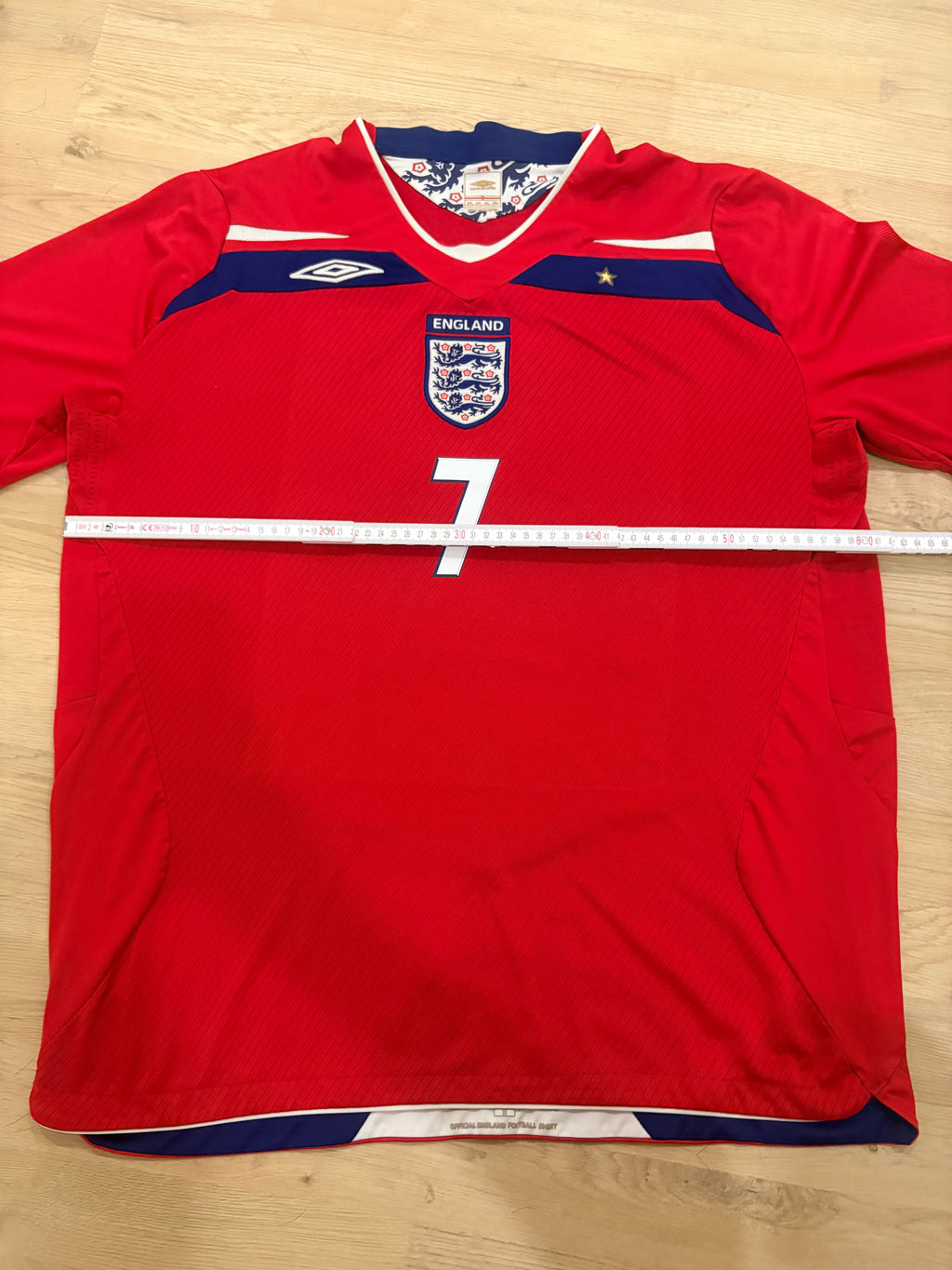 England Trikot 2008 XXL #7 David Beckham