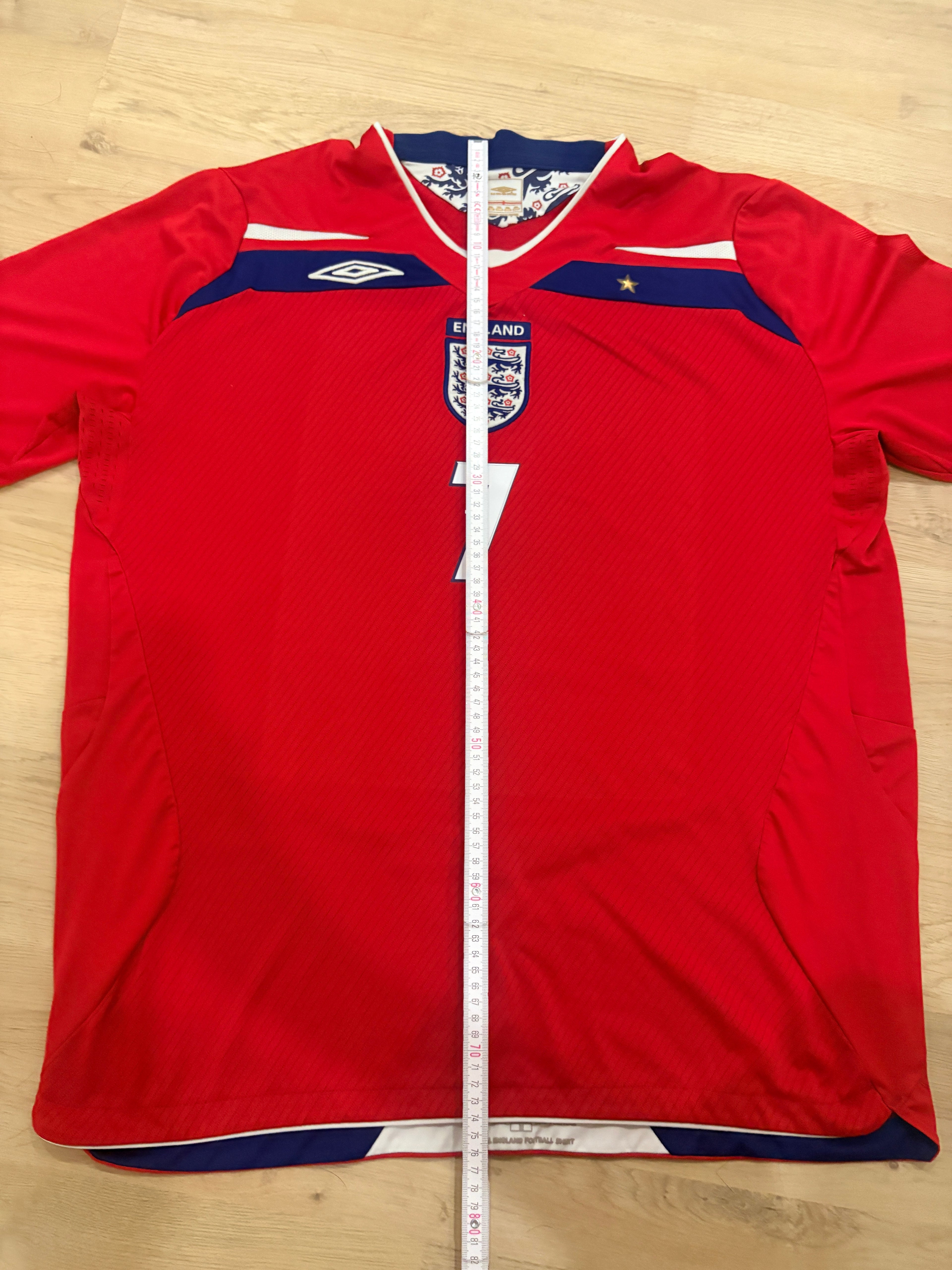 England Trikot 2008 XXL #7 David Beckham