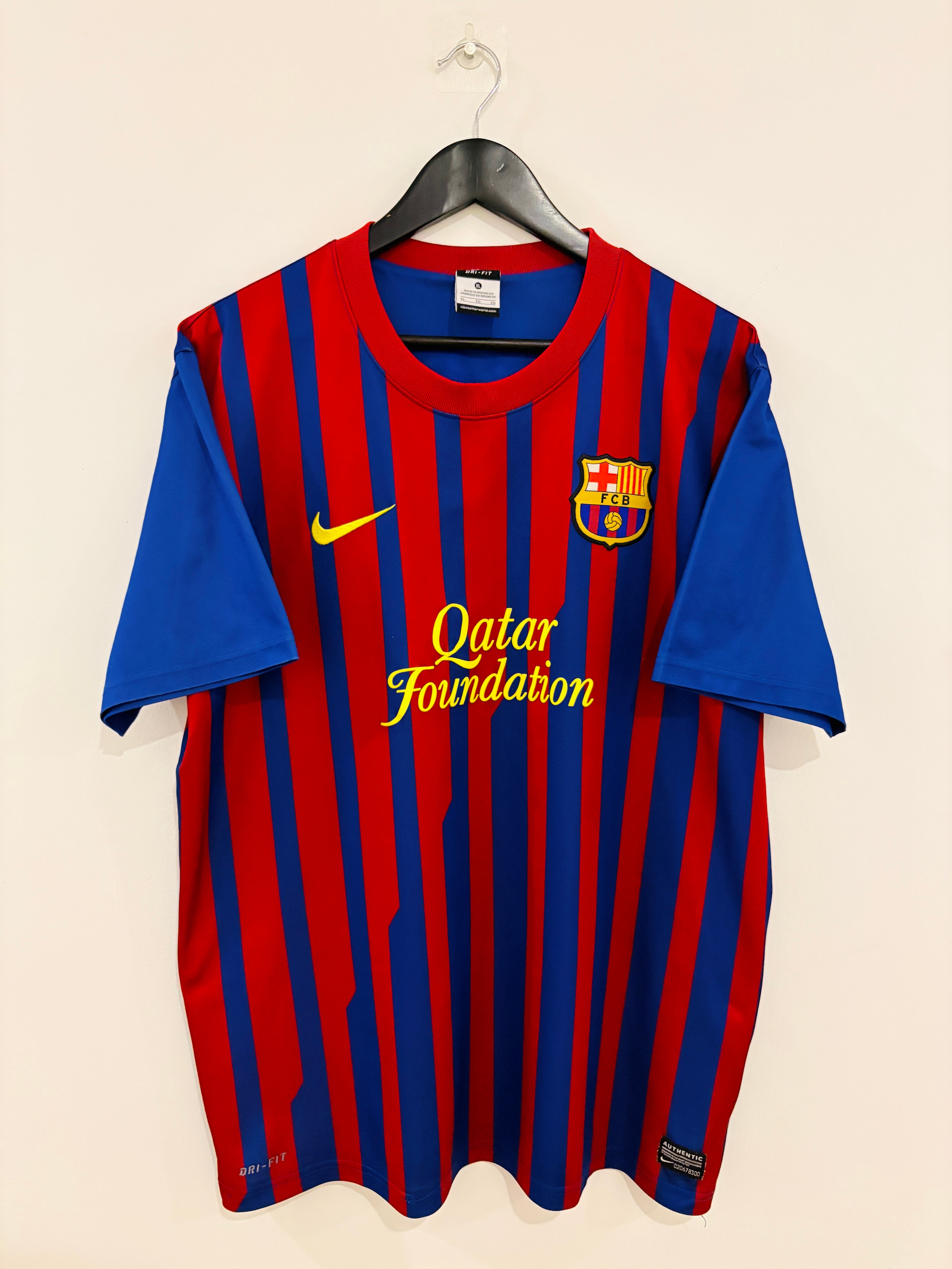 FC Barcelona Trikot 2011/2012 XL #7 David Villa
