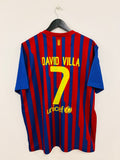 FC Barcelona Trikot 2011/2012 XL #7 David Villa