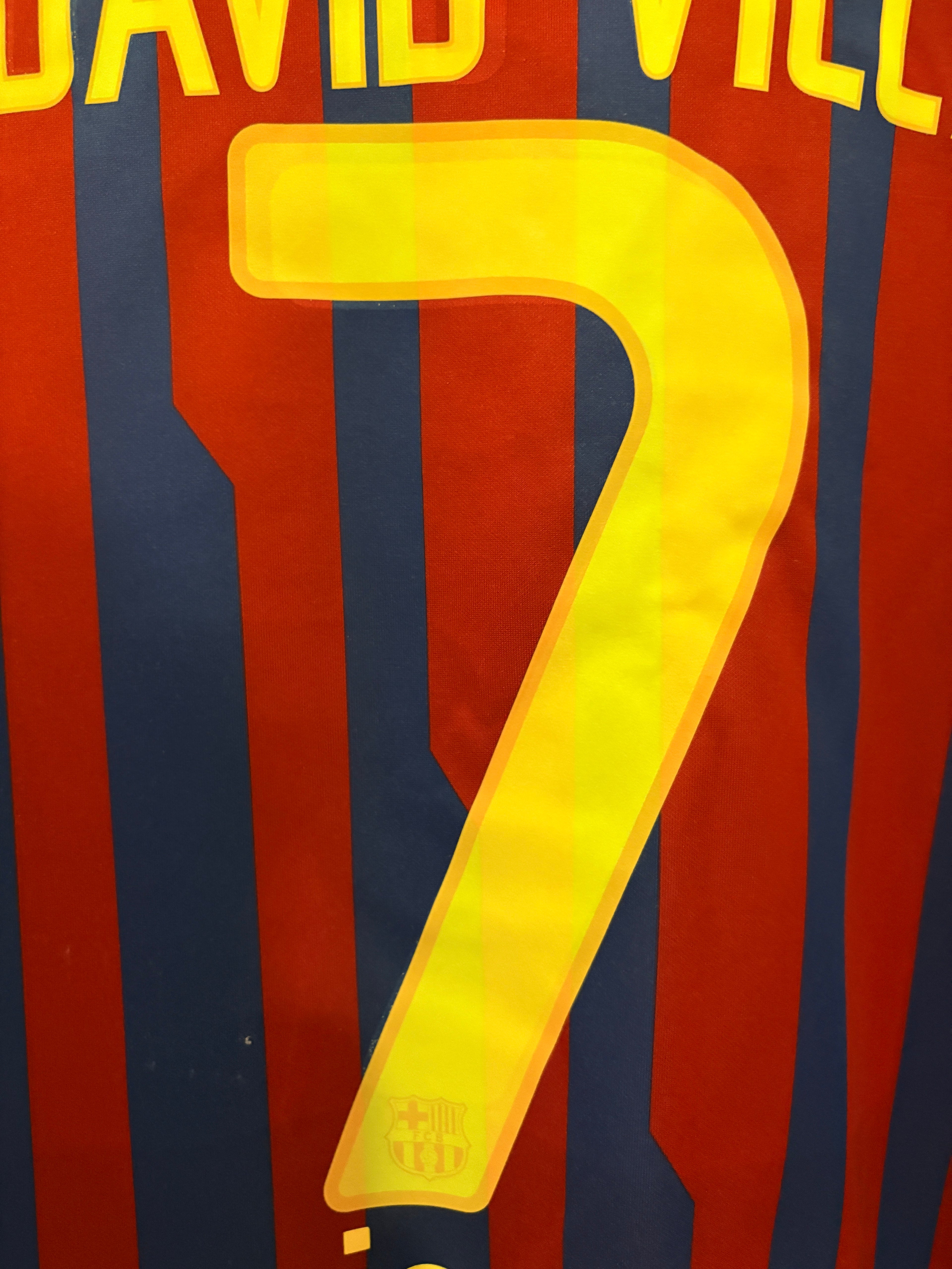 FC Barcelona Trikot 2011/2012 XL #7 David Villa