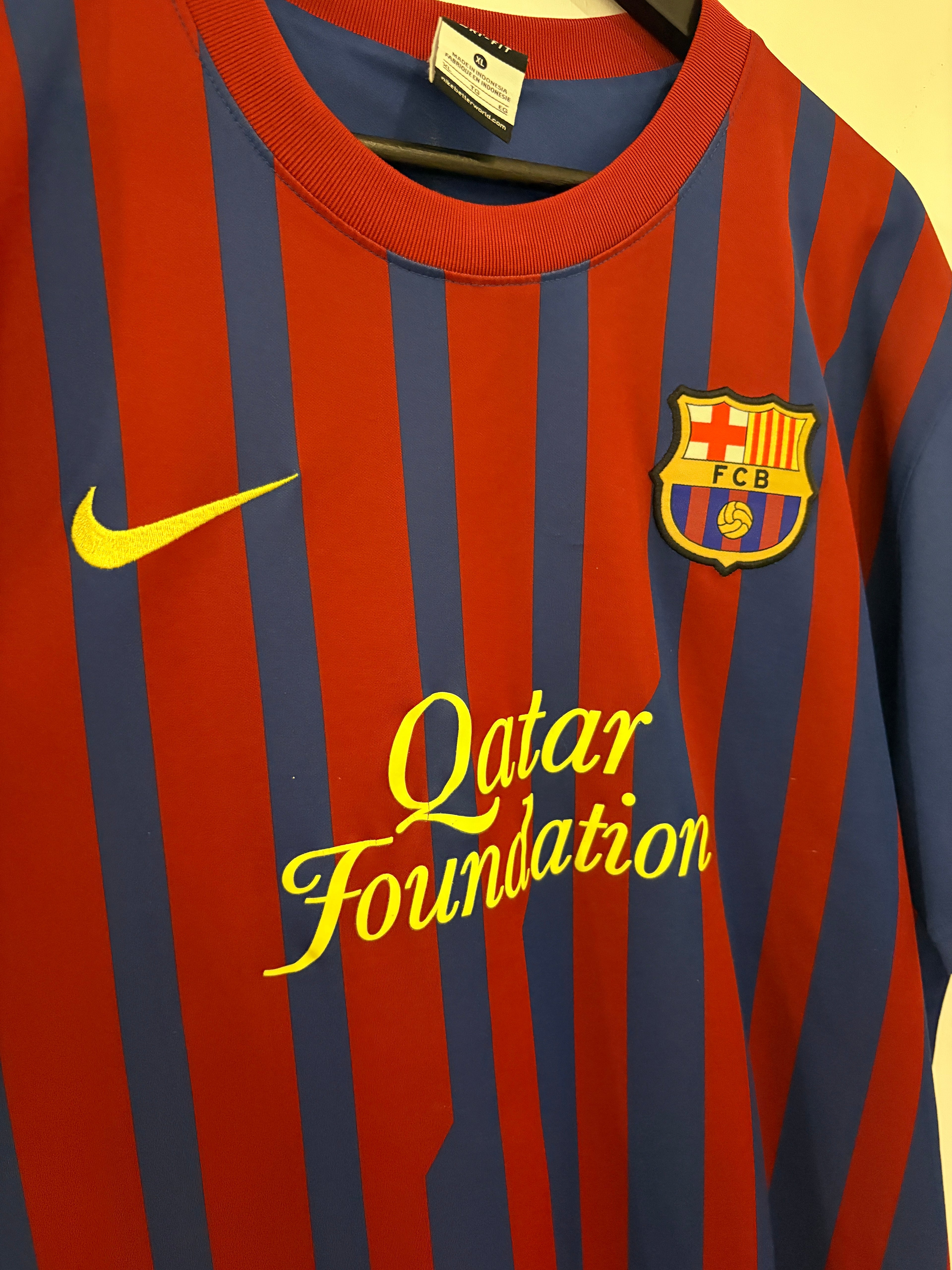 FC Barcelona Trikot 2011/2012 XL #7 David Villa