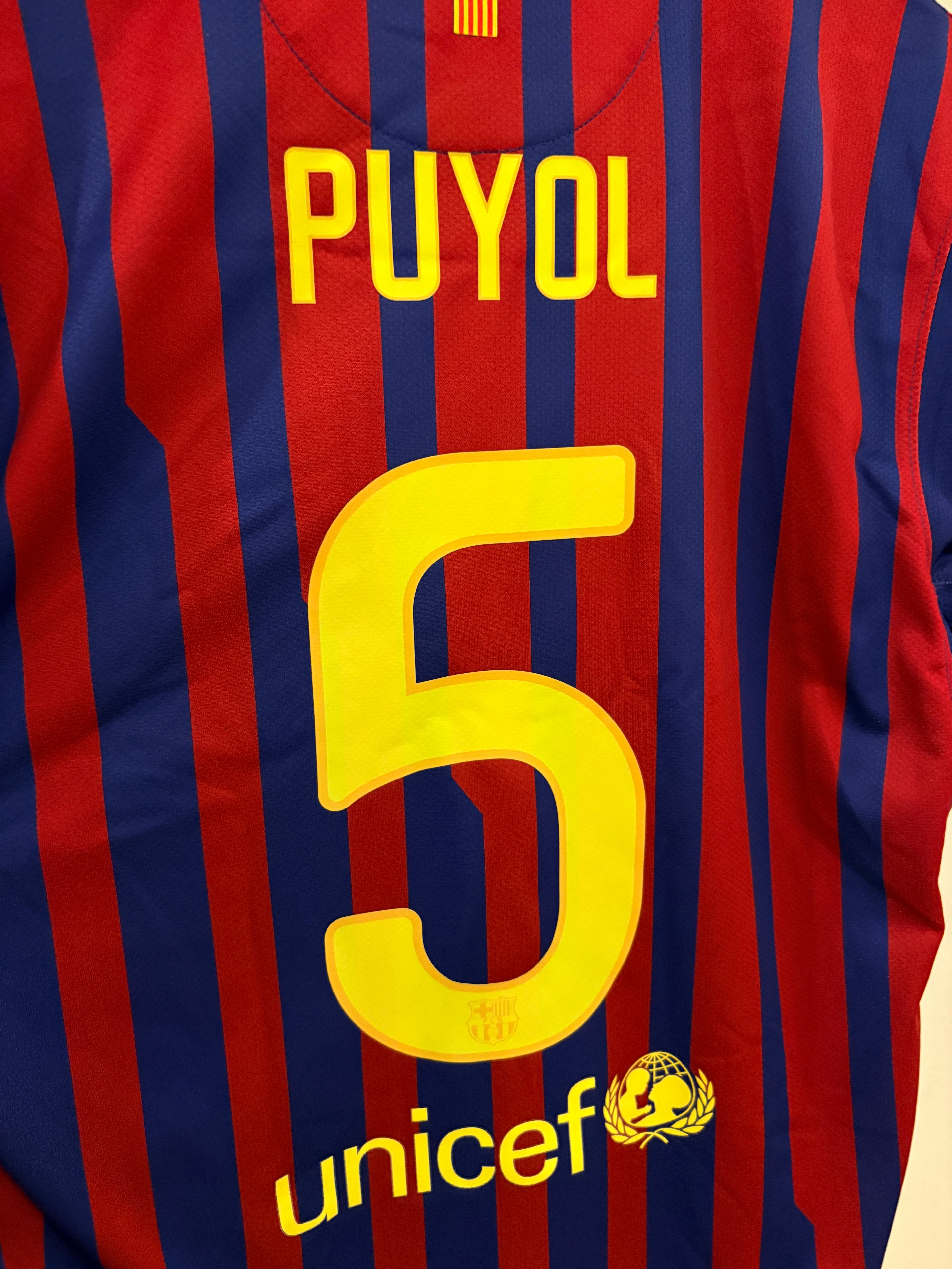 FC Barcelona Trikot 2011/2012 M #5 Carles Puyol