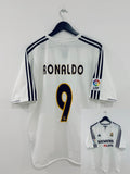 Real Madrid Heim Trikot 2003/2004 XL #9 Ronaldo Nazario R9