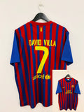 FC Barcelona Heim Trikot 2011/2012 XL #7 David Villa