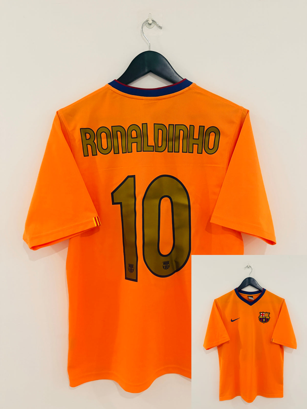 FC Barcelona Drittes Trikot 2007/2008 M #10 Ronaldinho