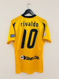 AEK Athen Heim Trikot 2007/2008 L #10 Rivaldo