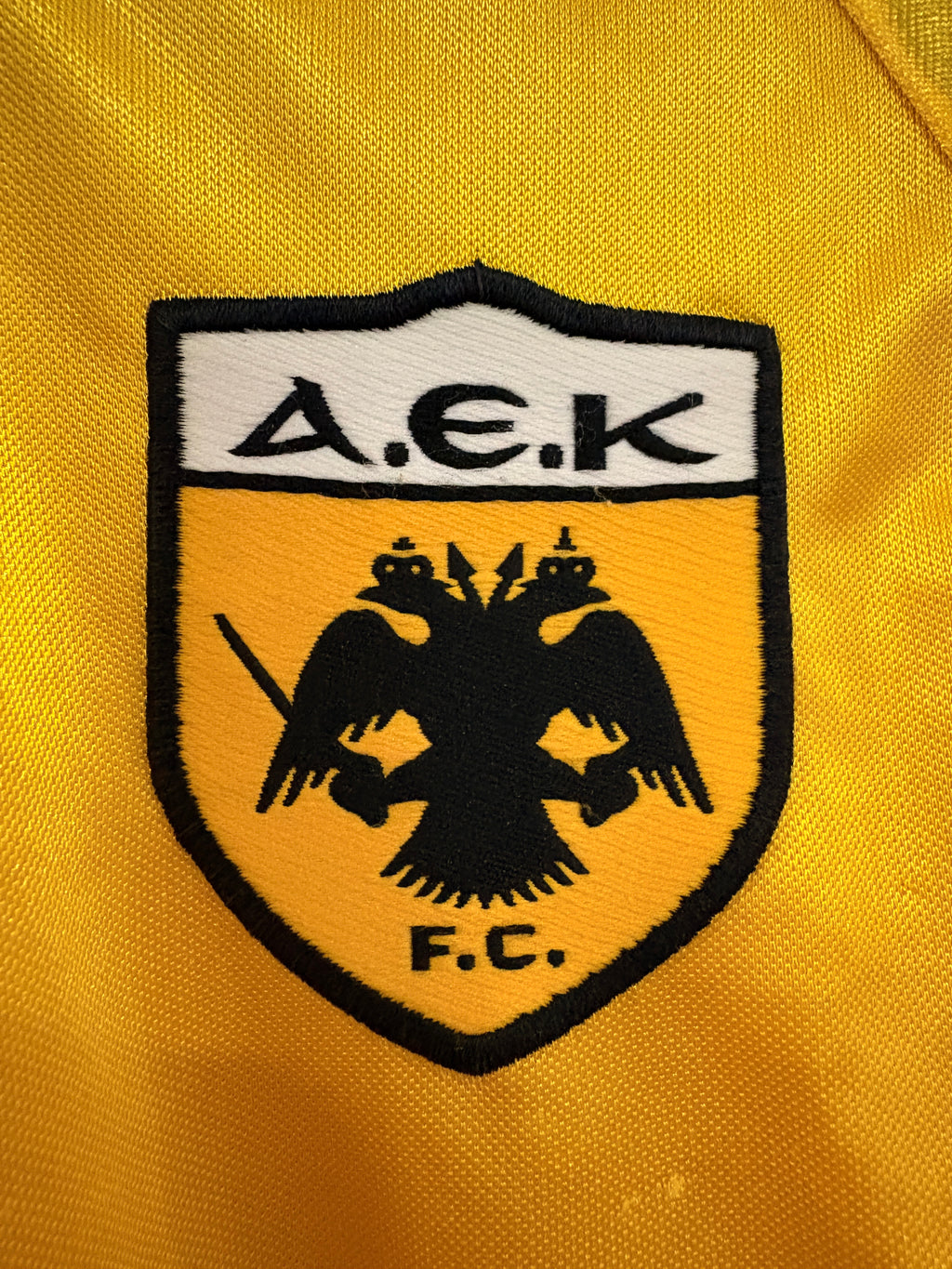 AEK Athen Heim Trikot 2007/2008 L #10 Rivaldo