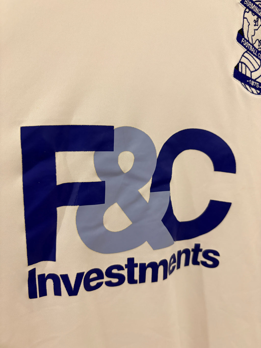 Birmingham City FC Auswärts Trikot 2007/2008 L