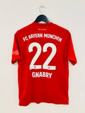 FC Bayern München Trikot 2019/2020 S #22 Serge Gnabry