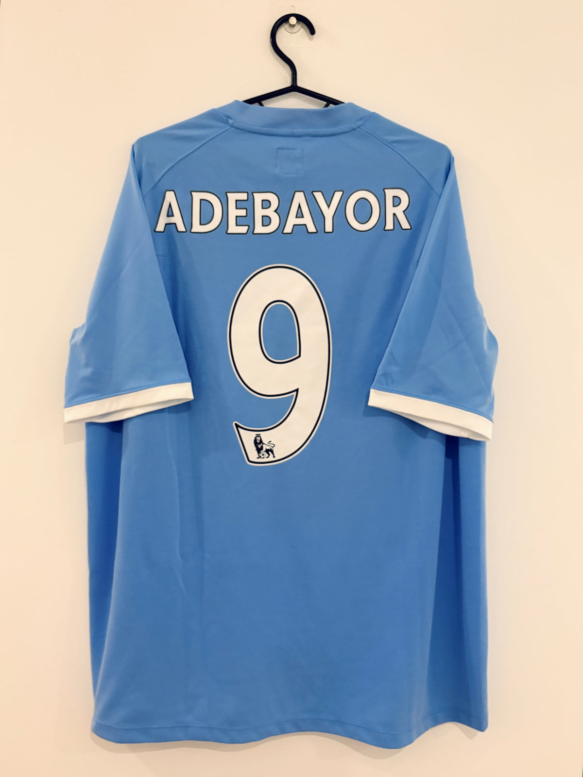 Manchester City Heim Trikot 2010/2011 46/XXL #9 Emmanuel Adebayor