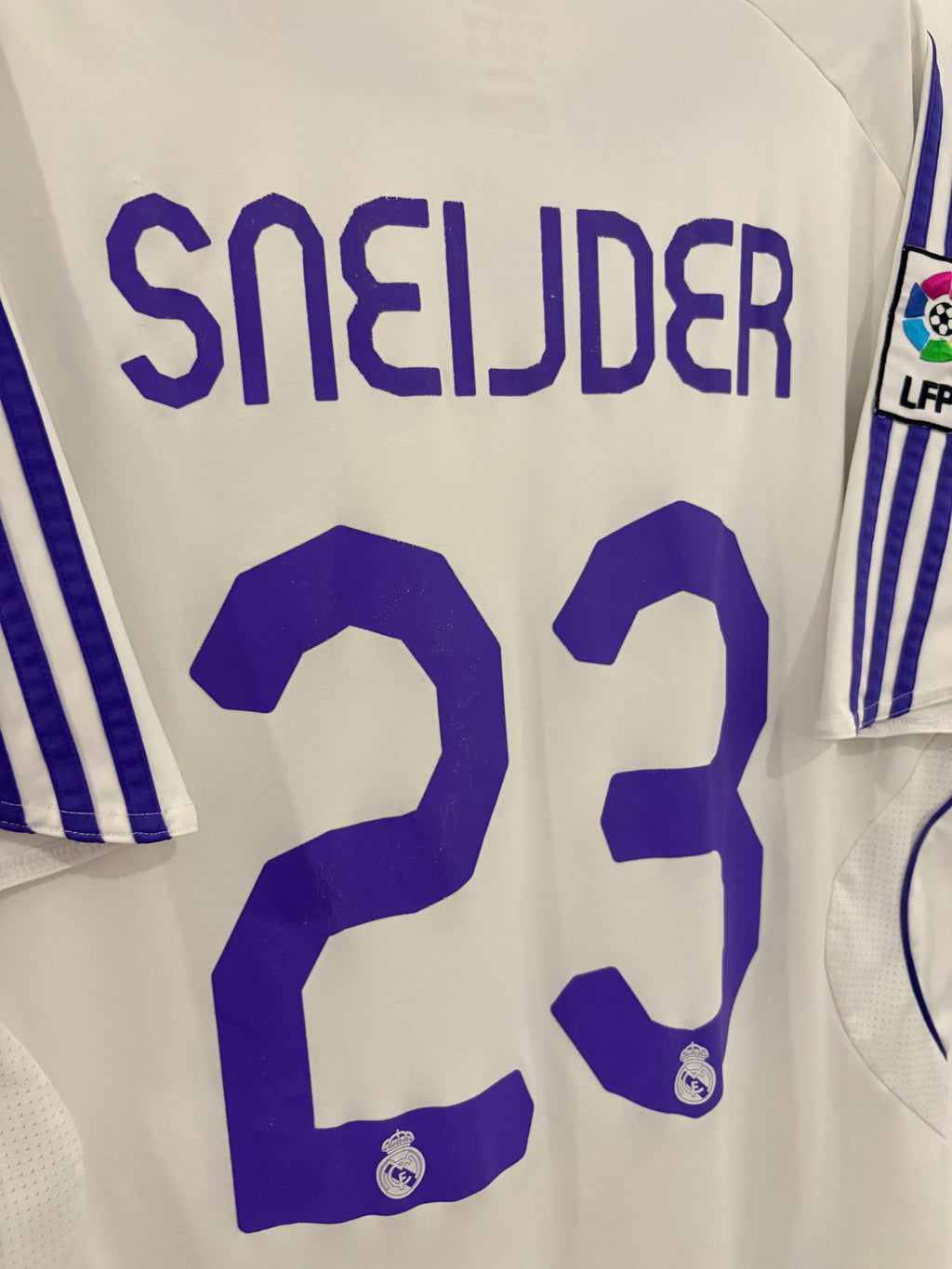 Real Madrid Heim Trikot 2007/2008 M #23 Wesley Sneijder