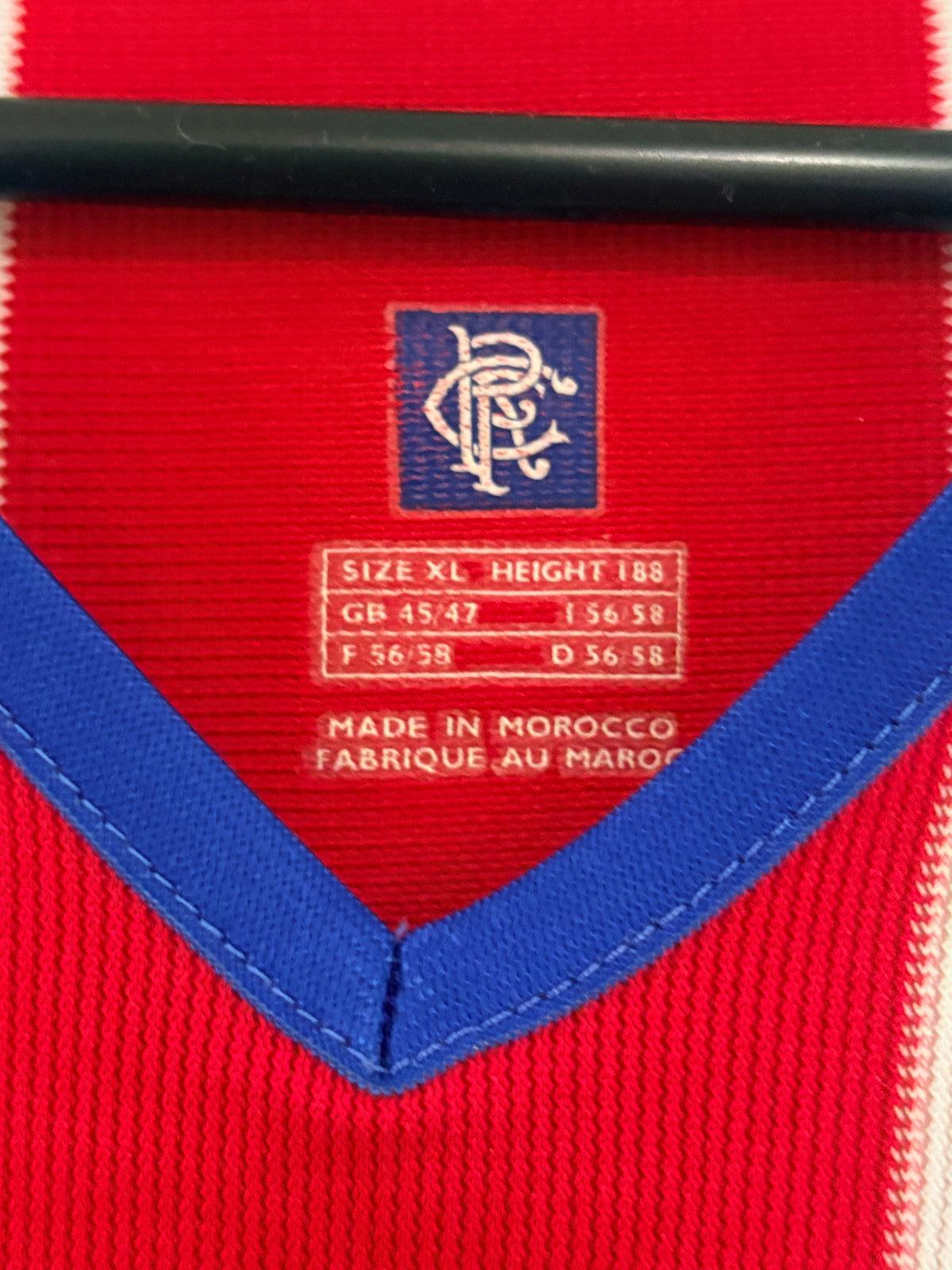 Glasgow Rangers Auswärts Trikot 2003/2004 XL