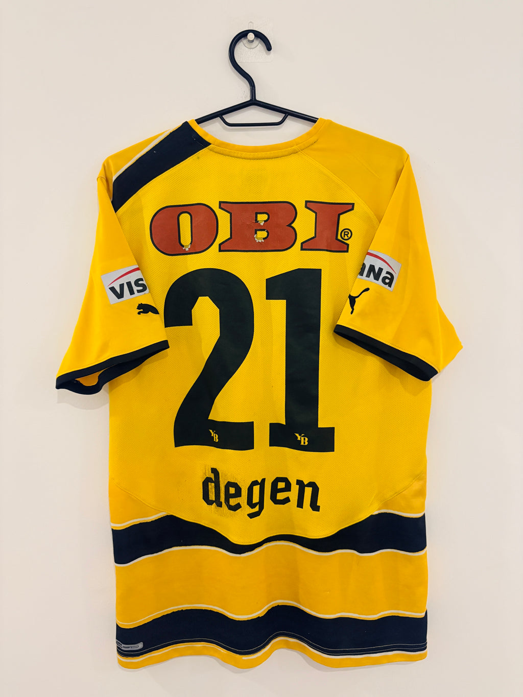Young Boys Bern Heim Trikot 2010/2011 L #21 David Degen
