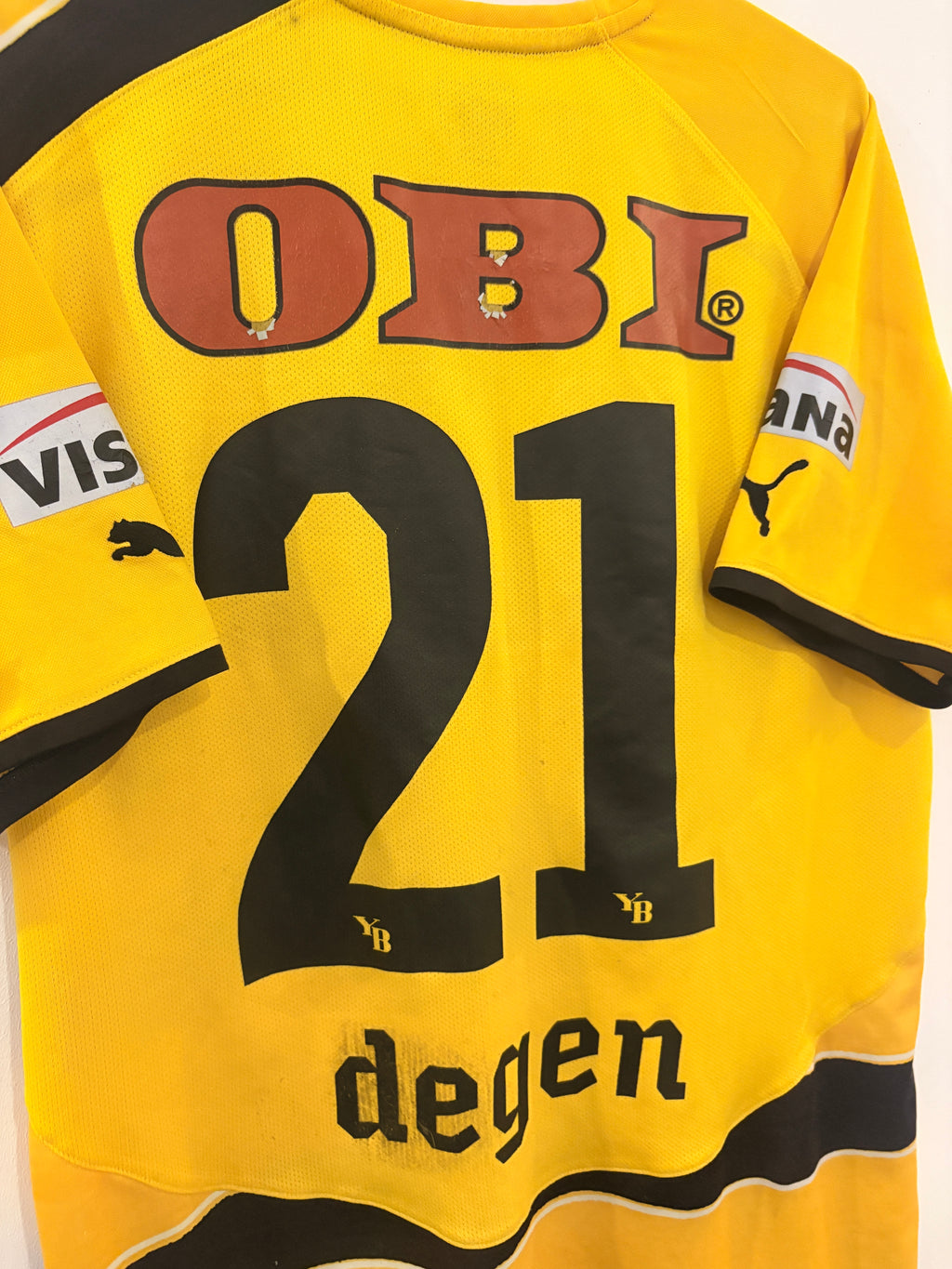 Young Boys Bern Heim Trikot 2010/2011 L #21 David Degen