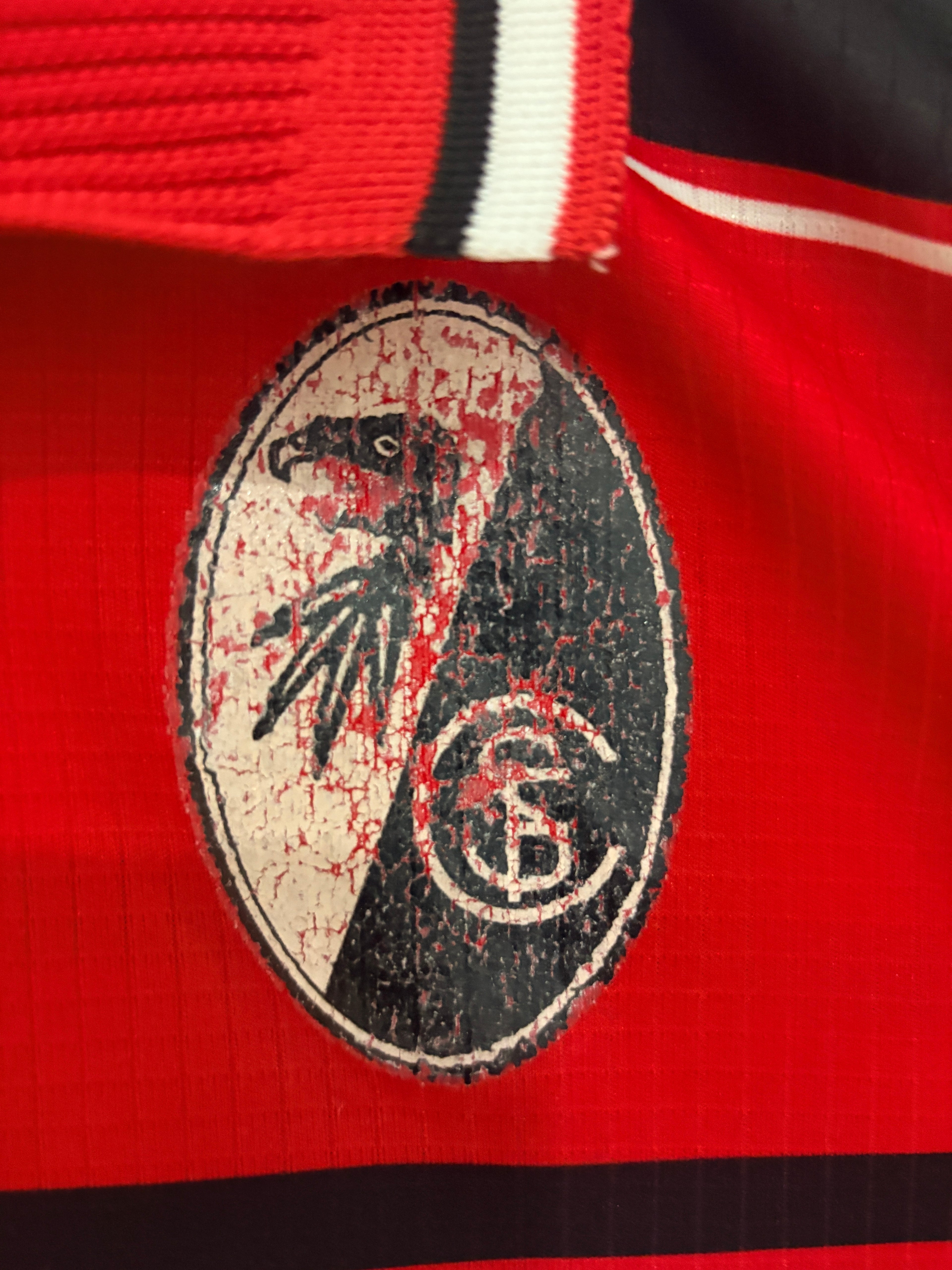 SC Freiburg Heim Trikot 1999/2000 XL #7 Zoubaier Baya