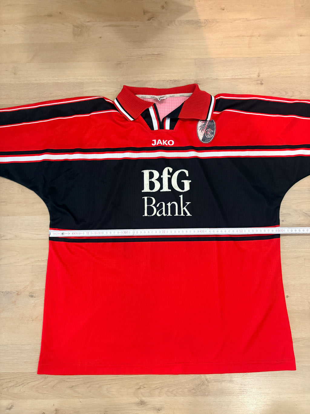SC Freiburg Heim Trikot 1999/2000 XL #7 Zoubaier Baya