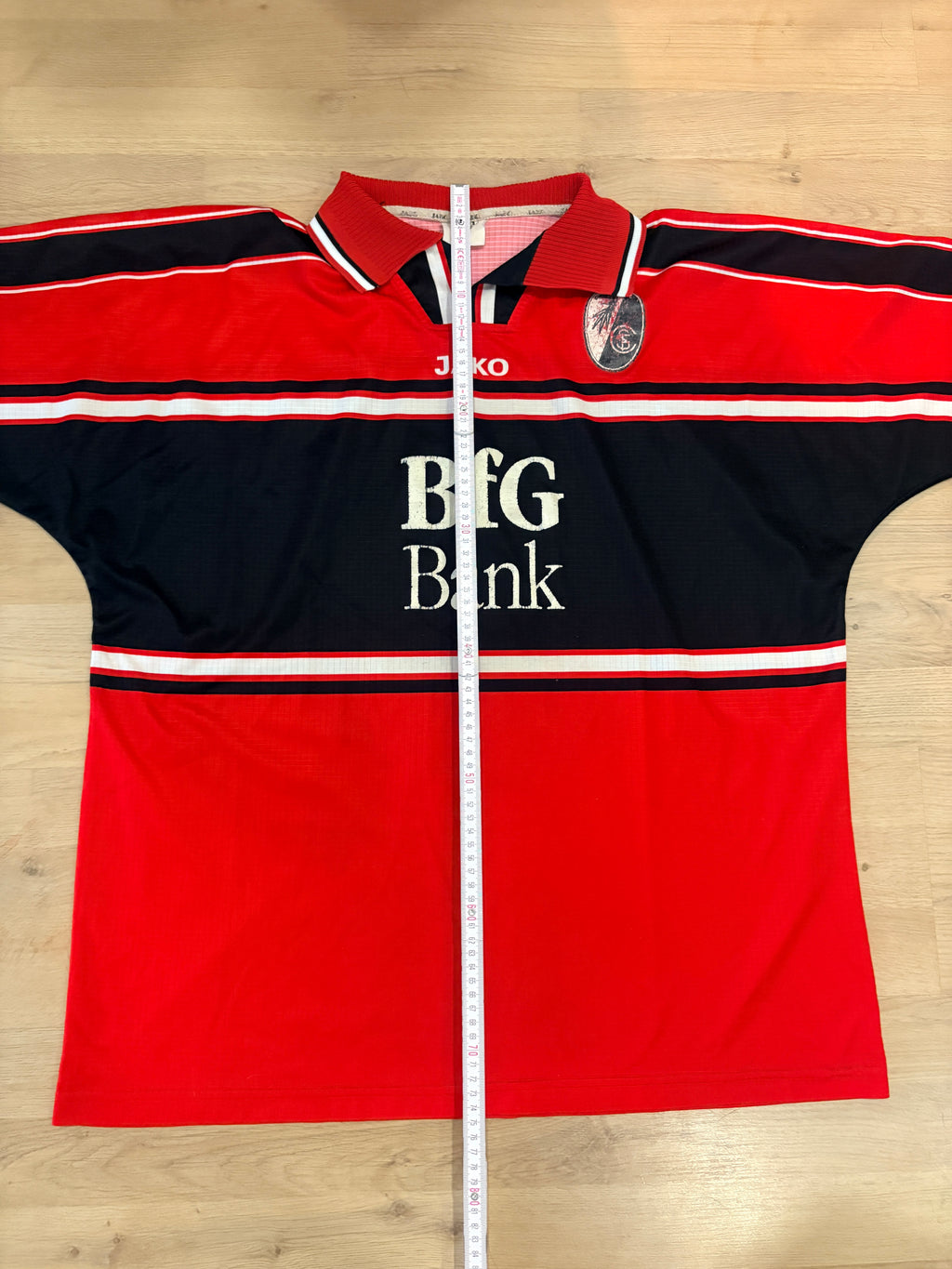 SC Freiburg Heim Trikot 1999/2000 XL #7 Zoubaier Baya
