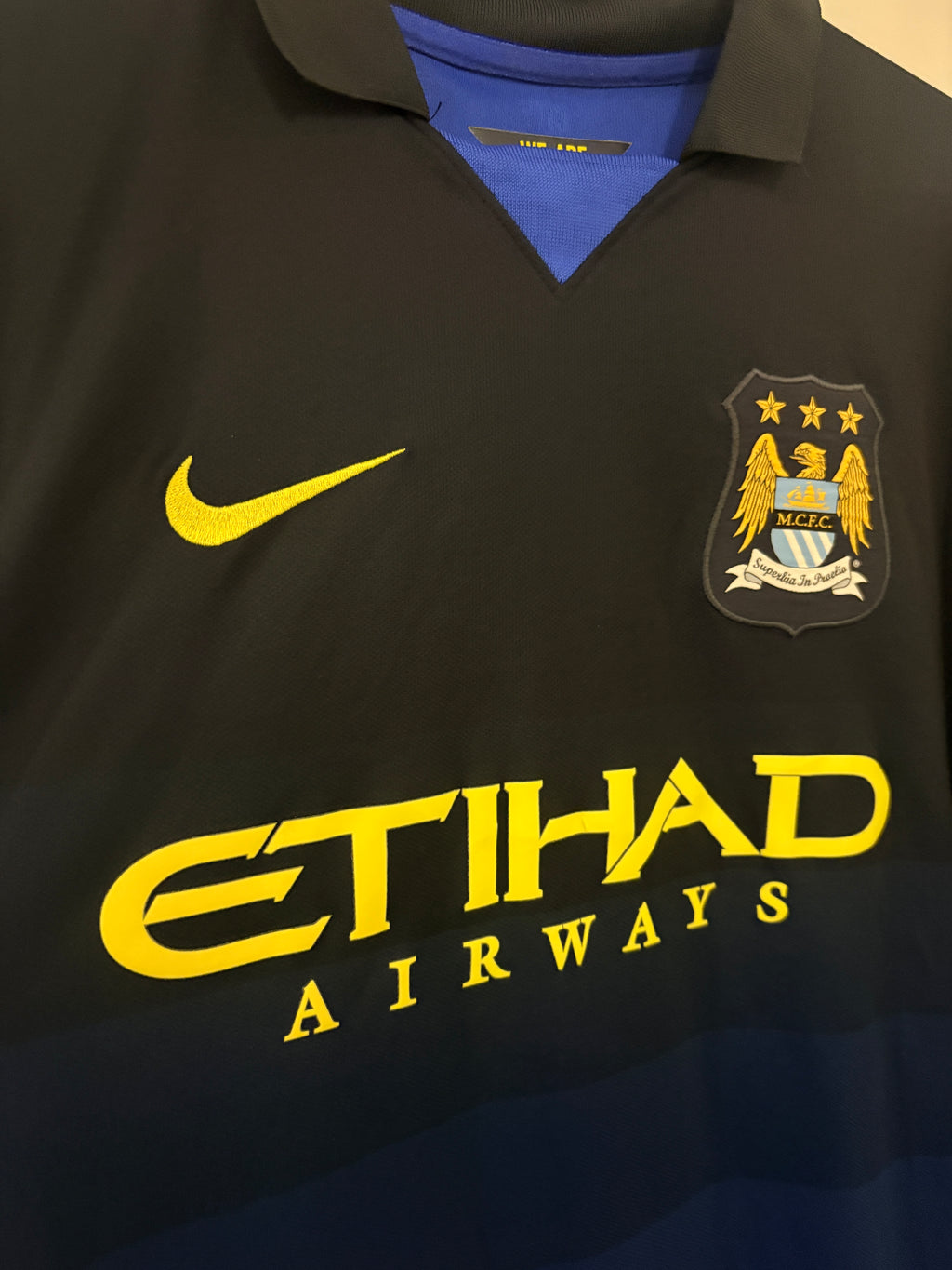 Manchester City Auswärts Trikot 2014/2015 M #42 Yaya Toure