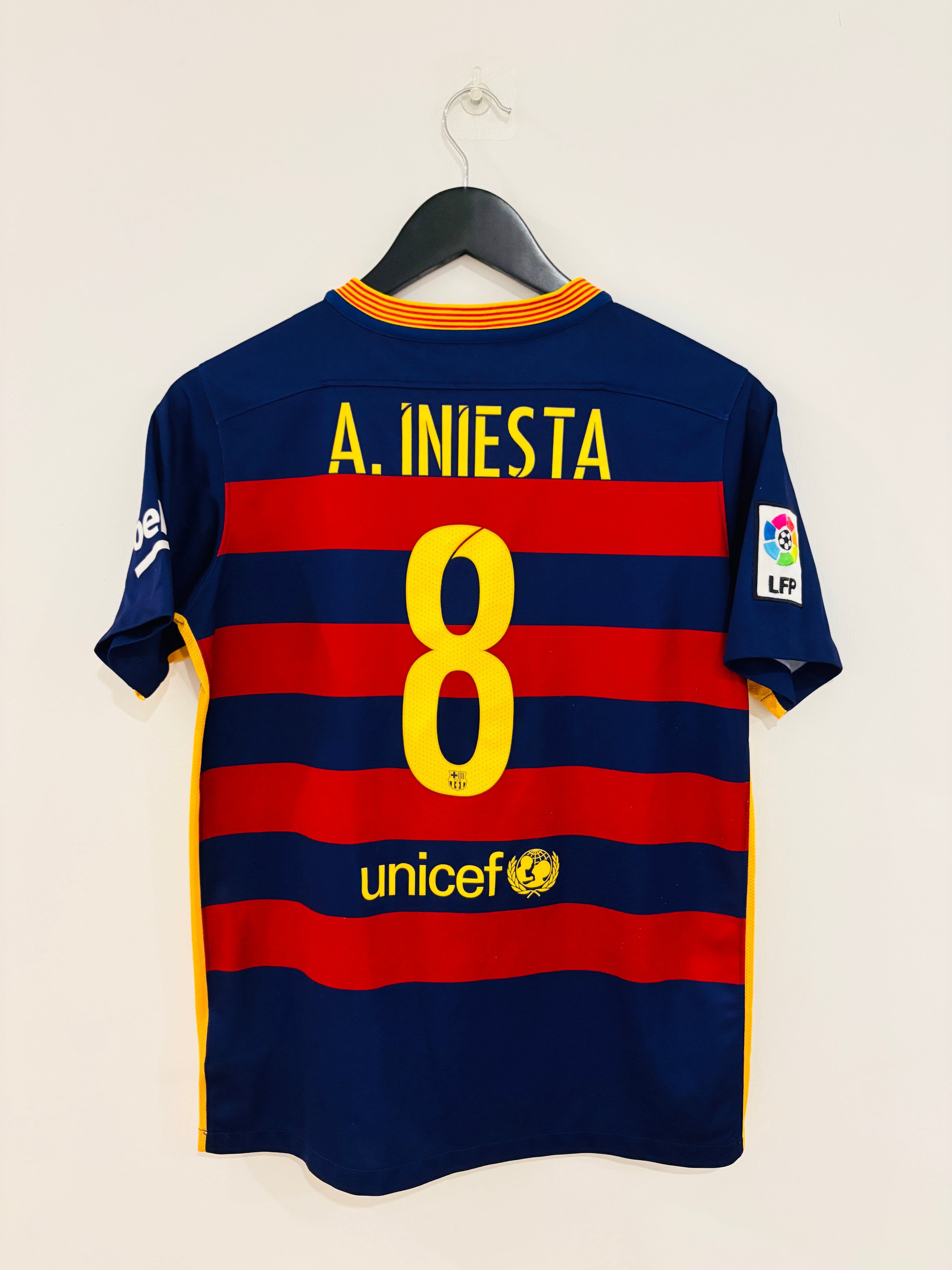 FC Barcelona Trikot 2015/2016 S #8 Andres Iniesta