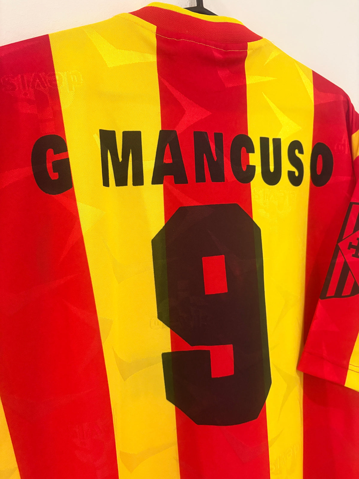 US Cantanzaro Heim Trikot 2002/2003 XL #9 G Mancuso