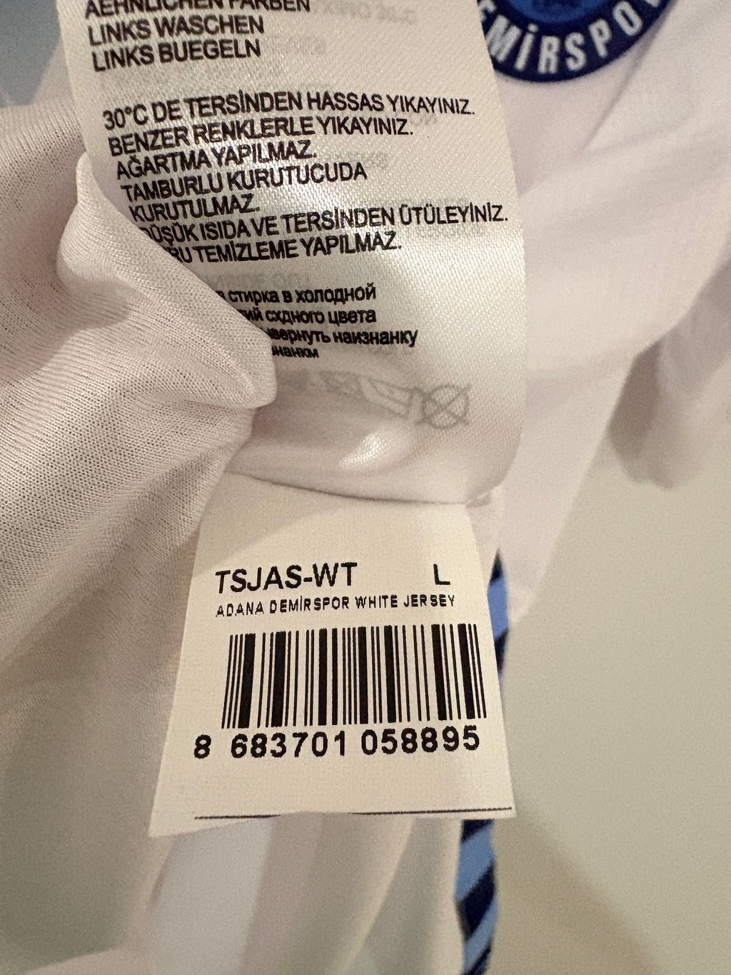 Adana Demirspor Auswärts Trikot 2023/2024 L Neu mit Etikett/BNWT