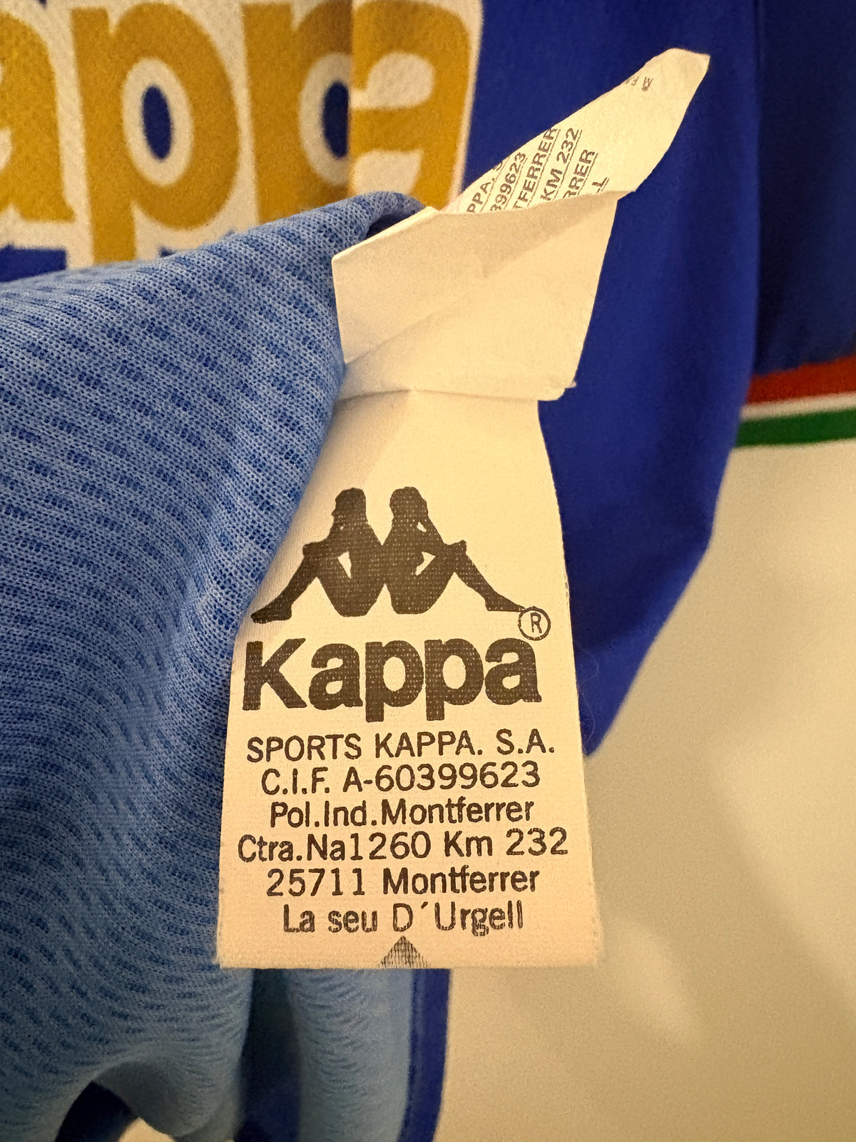 Kappa Retro/Vintage Trikot 1990'er (vermutlich ca. 1995) XL/XXL