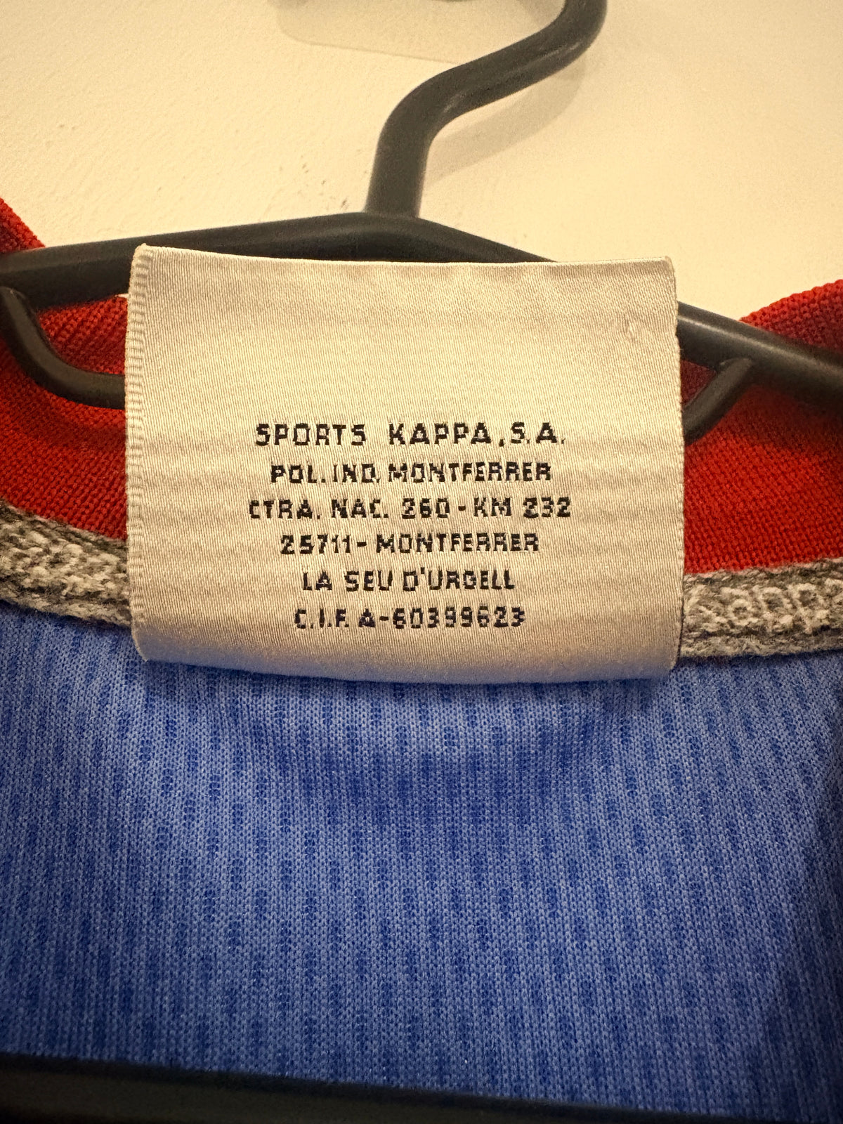Kappa Retro/Vintage Trikot 1990'er (vermutlich ca. 1995) XL/XXL