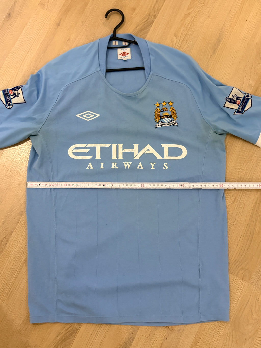 Manchester City Heim Trikot 2010/2011 40/M #9 Emmanuel Adebayor