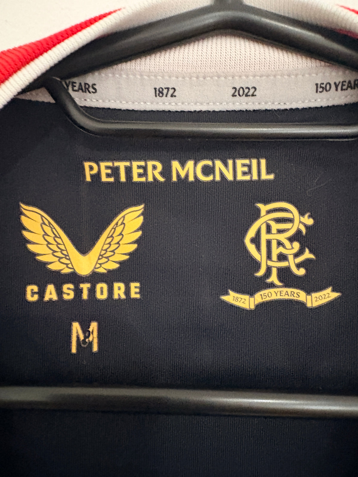 Glasgow Rangers Auswärts Trikot 150 Jahre Jubiläum 2021/2022 M