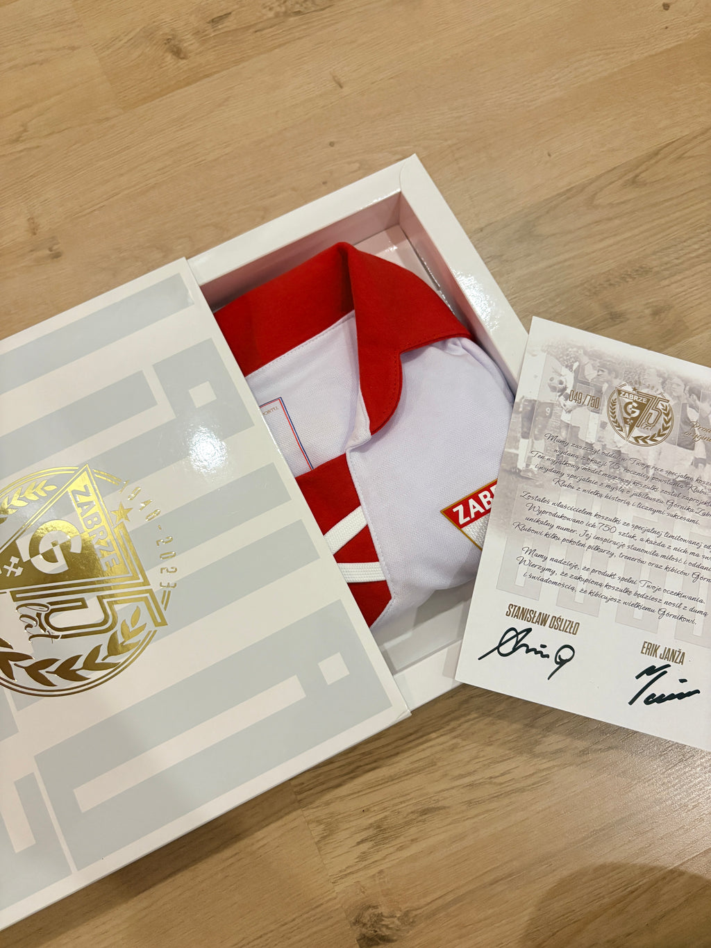 Gornik Zabrze Sondertrikot/Trikot 2023/2024 L mit Verpackung