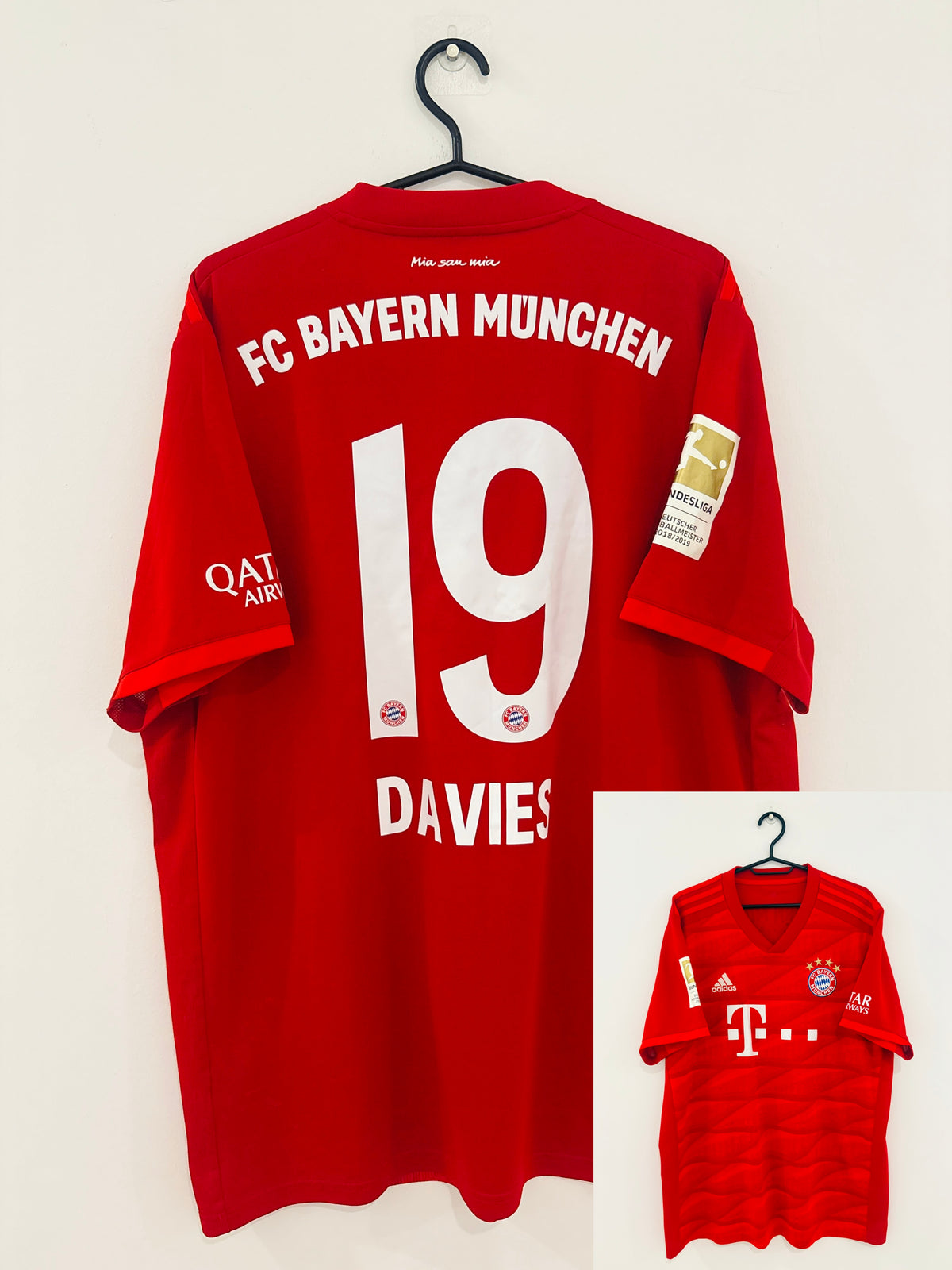 FC Bayern München Heim Trikot 2019/2020 XL #19 Alphonso Davies
