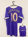 Tottenham Hotspur Auswärts Trikot 2011/2012 XL #10 Emmanuel Adebayor